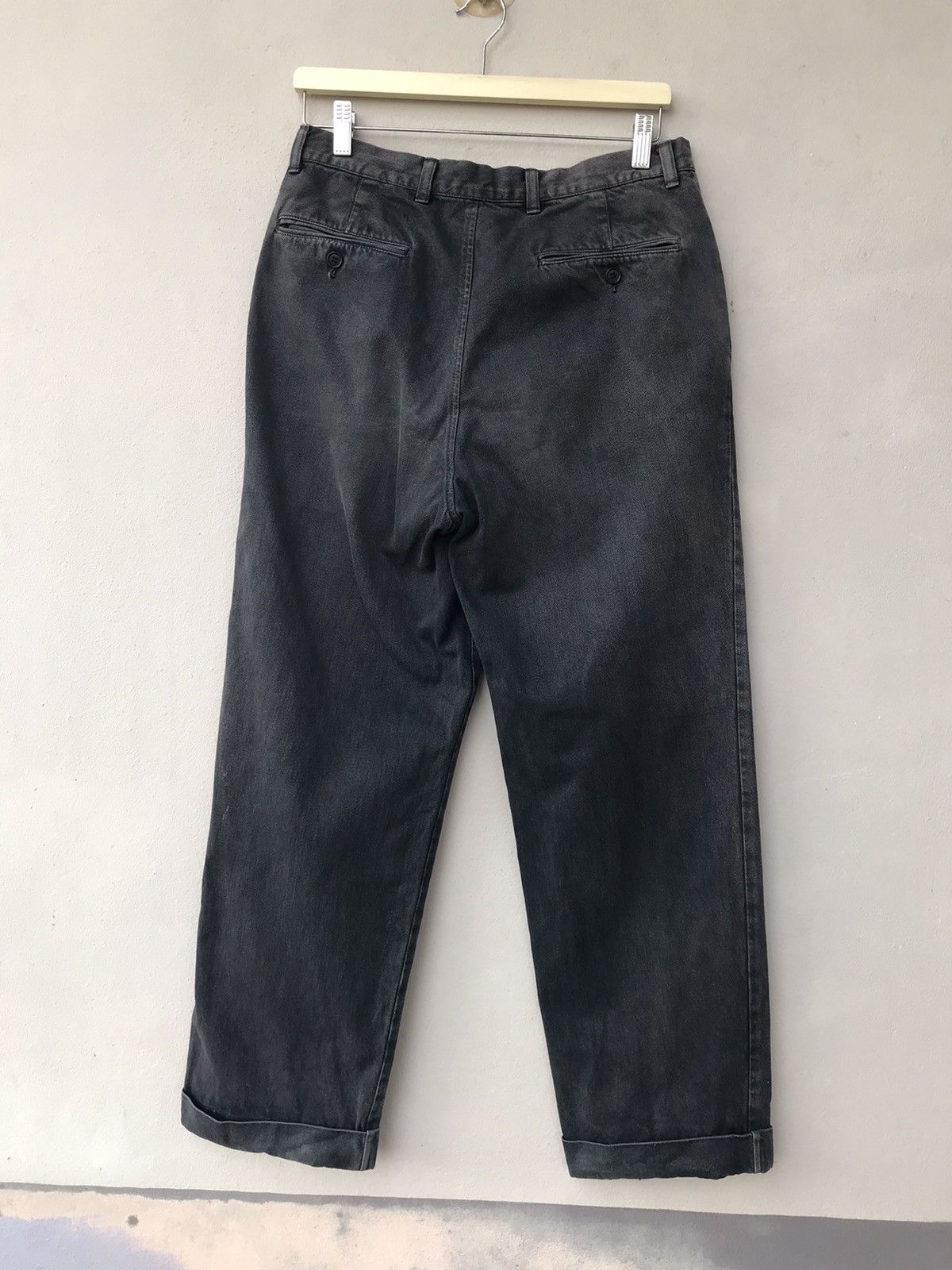 Moschino Vintage Moschino Distressed Slack Jeans Pants Size US 31 - 7 Thumbnail