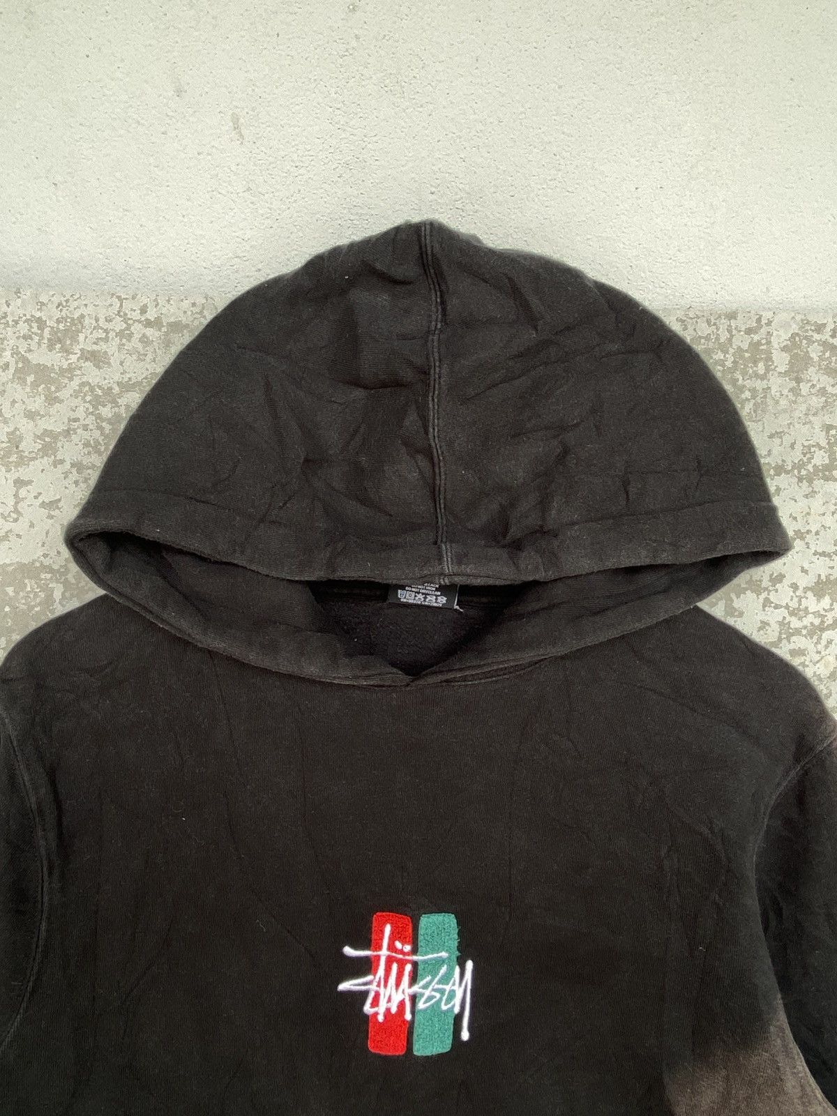 Other Vintage Bars Logo Hoodie Sunfaded Small Embroidered Black Size US M / EU 48-50 / 2 - 4 Thumbnail