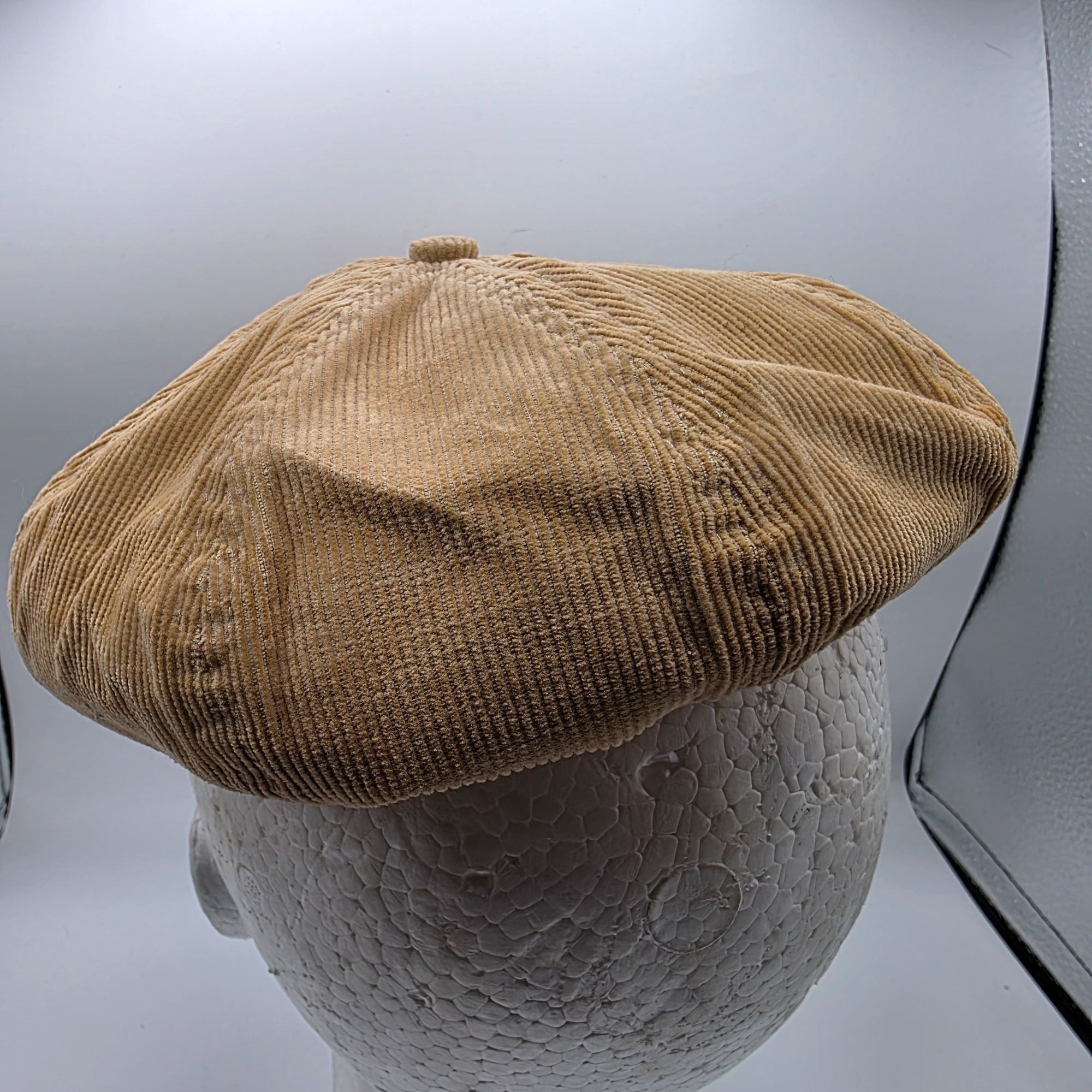 Aeropostale Aeropostale Corduroy Brown Newsboy Caddy Hat Cap Casual Spor Size ONE SIZE - 3 Thumbnail