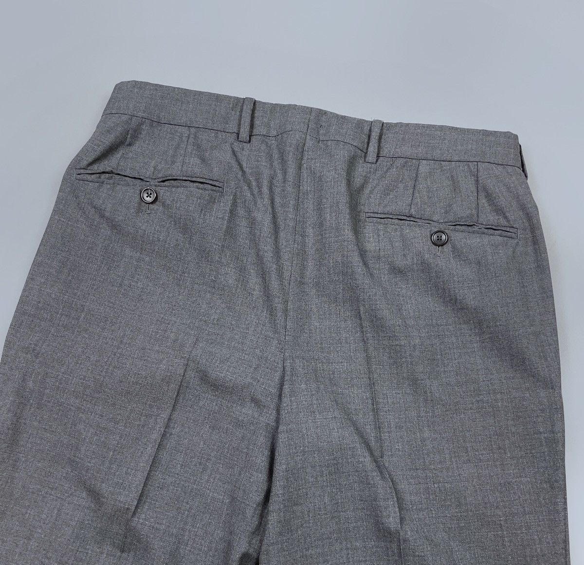 Tom Ford TOM FORD Base F 100% Wool Solid Suit Jacket Pants Size 48R Size 48R - 11 Thumbnail
