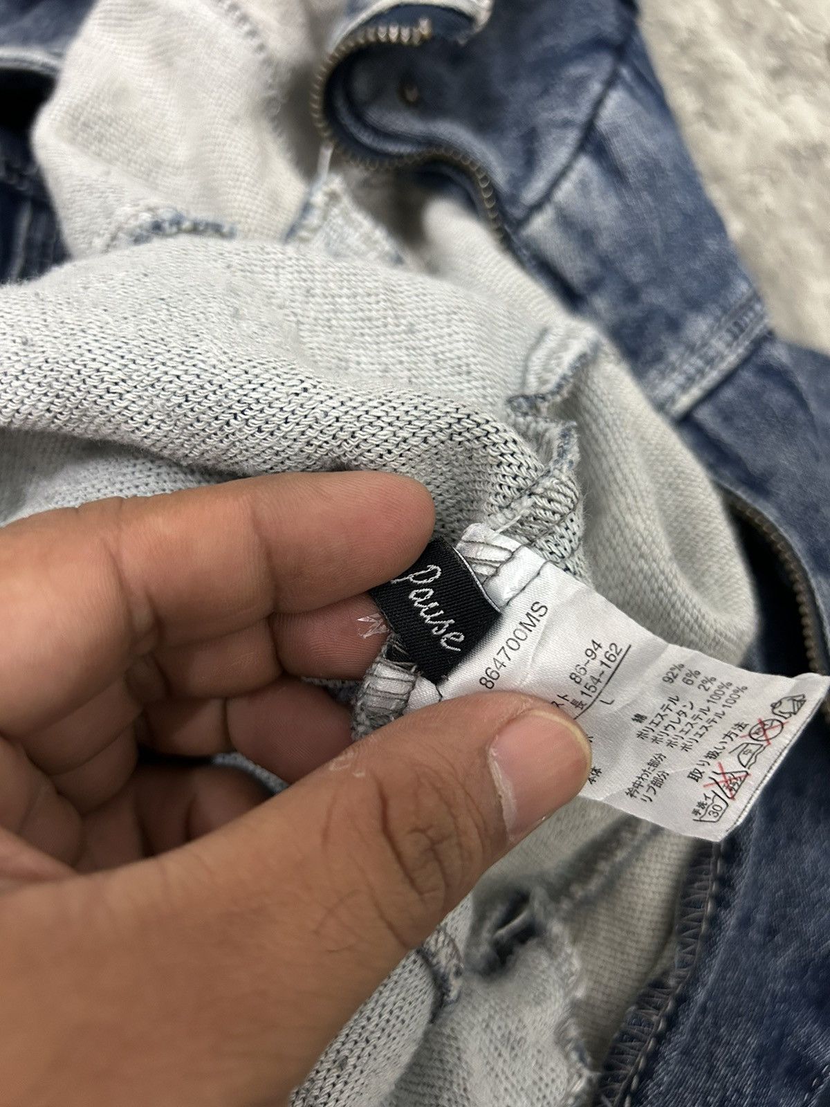 GOA Private Pause Bono Denim wash Goa style Size US L / EU 52-54 / 3 - 15 Thumbnail