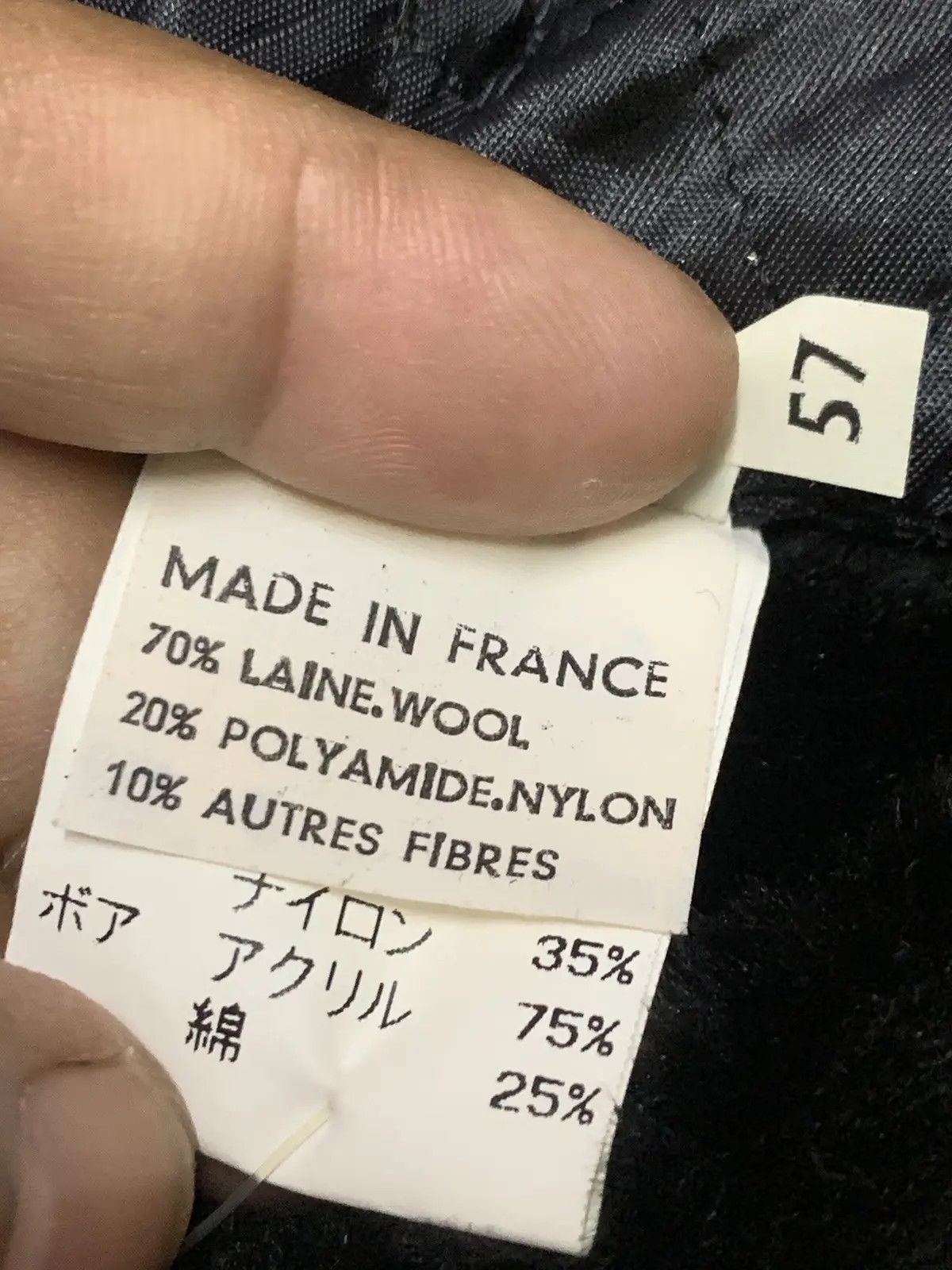 agnes b. AGNES B PARIS TRAPPER HAT. Size ONE SIZE - 9 Thumbnail