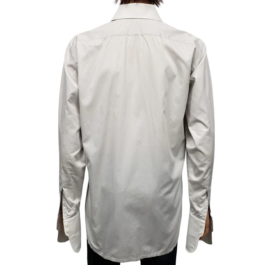 Vintage Frank Rostron England Shirt Contrast Collar Two-button Cuff Size US XL / EU 56 / 4 - 10 Thumbnail