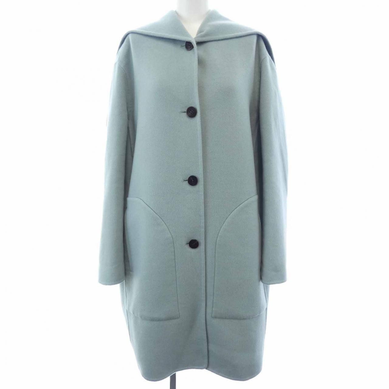 Hermes Hermes Hermes Cashmere Coat Textile Outerwear DUTY FREE for USA Size ONE SIZE - 1 Thumbnail