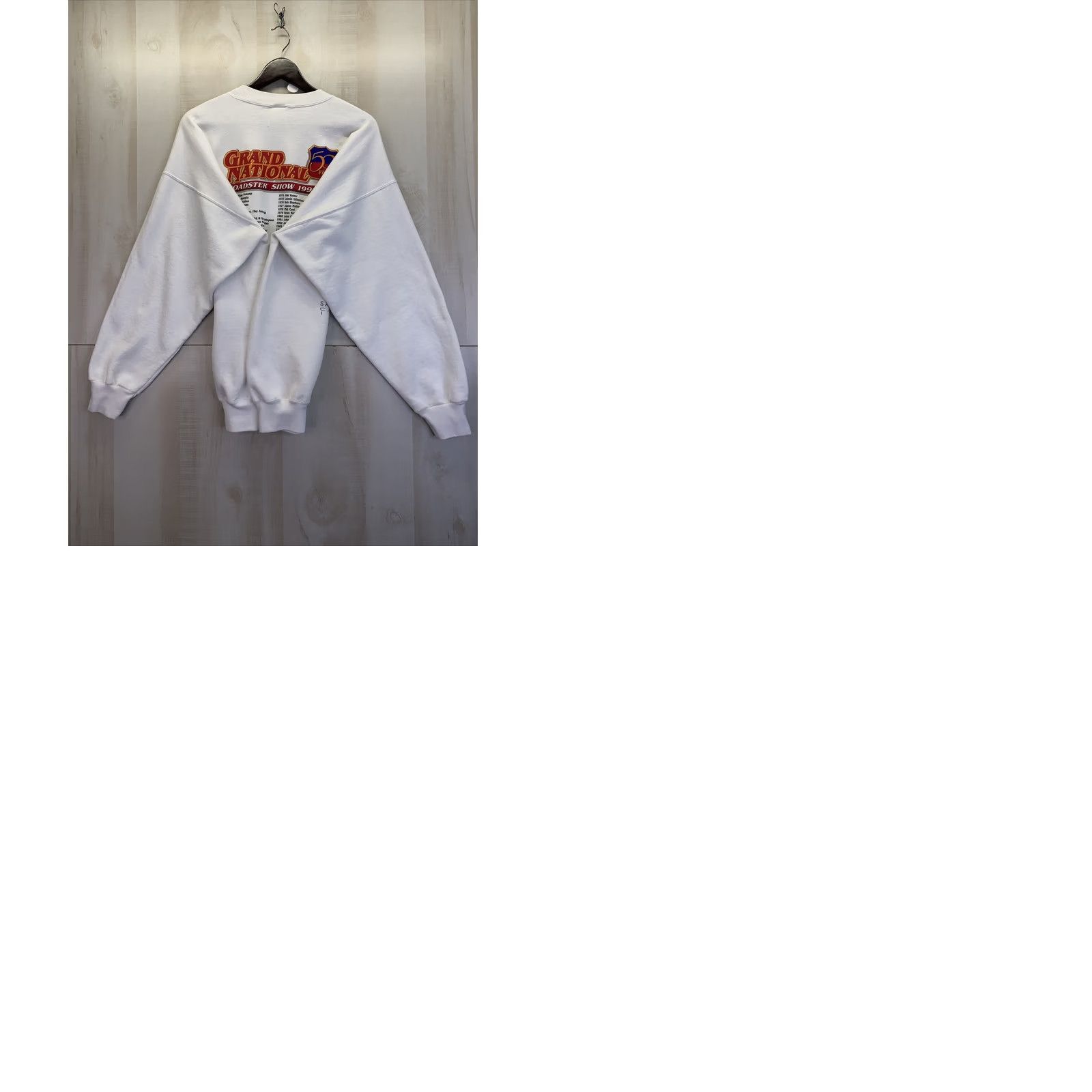 Hanes Vtg 1999 Grand Nations Roadster Show San Francisco California Mens Sweatshirt Size US L / EU 52-54 / 3 - 9 Thumbnail