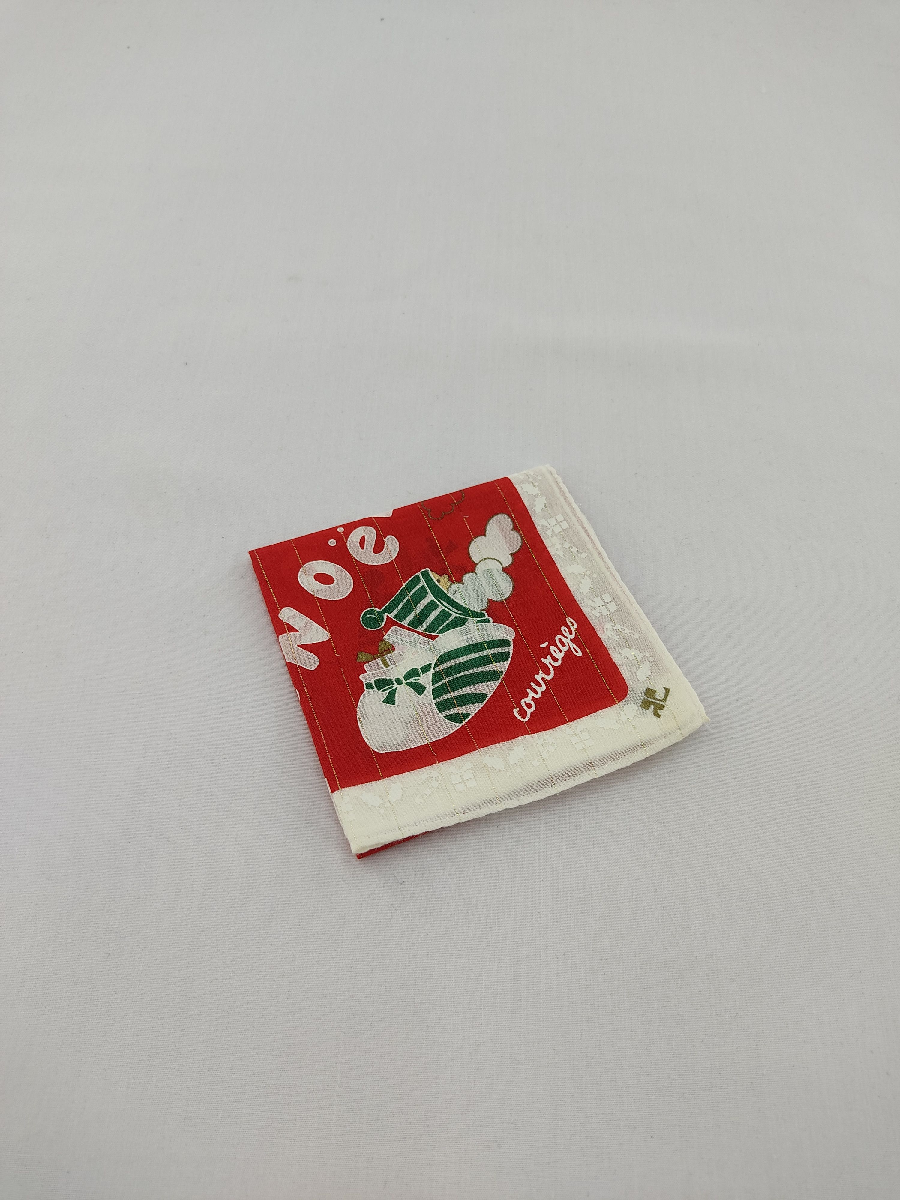 Courreges × Vintage Courreges Handkerchief / Neckwear / Bandana Size ONE SIZE - 2 Thumbnail