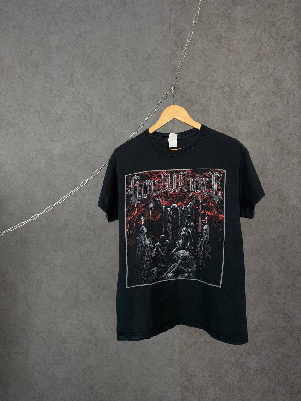 Band Tees Goatwhore rock metal band tour tee Size US M / EU 48-50 / 2 - 1 Thumbnail