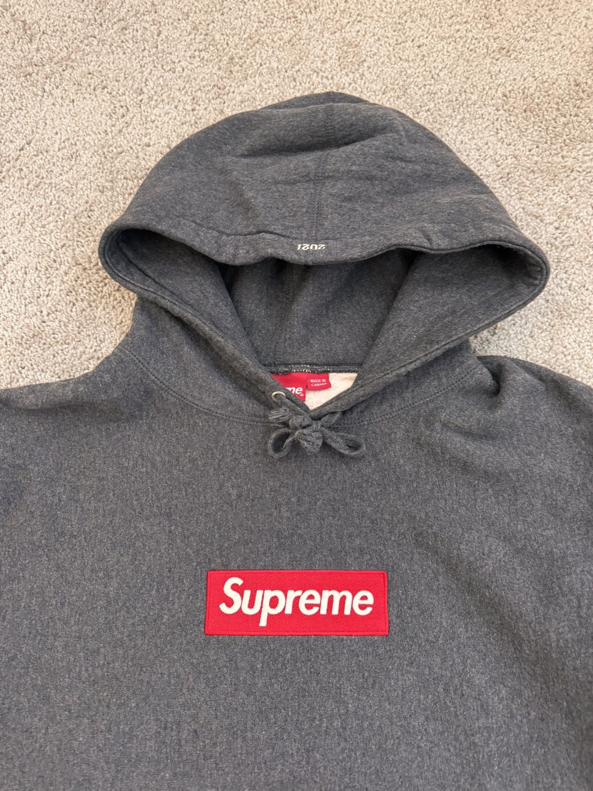 Supreme Supreme box logo hoodie 2021 Size US L / EU 52-54 / 3 - 2 Thumbnail