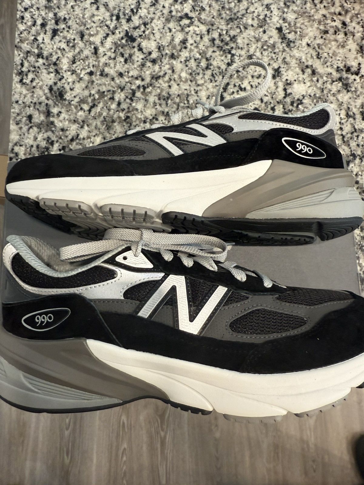 New Balance New Balance 990v6 Black/Grey Size US 8 / IT 38 - 2 Thumbnail