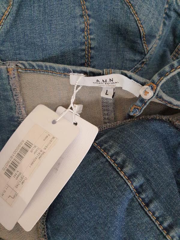 Japanese Brand Denim corset top ANM available sz M Size M / US 6-8 / IT 42-44 - 4 Thumbnail