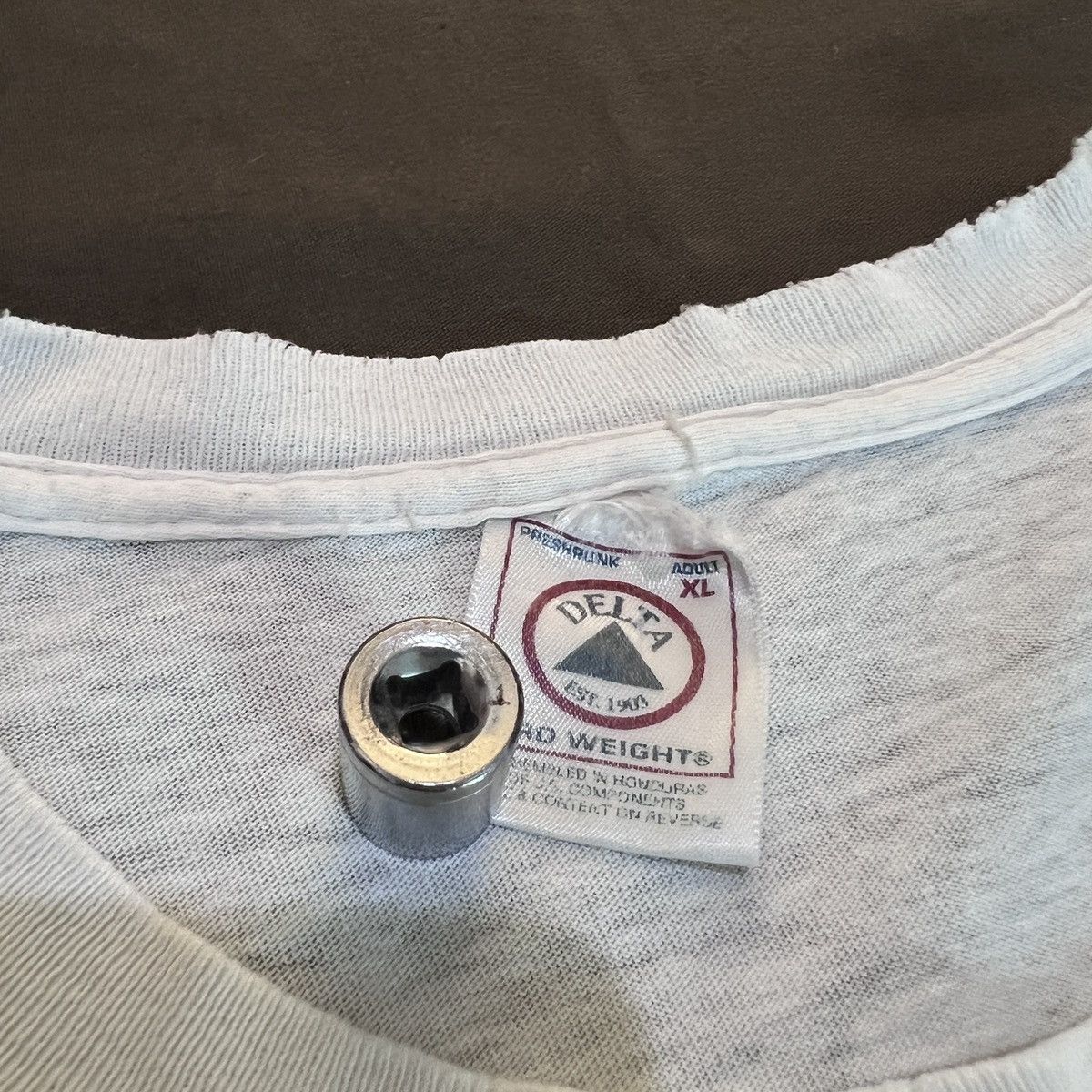 Vintage Vintage 90s Before You Turn Your Back On Jesus Tee XL Faded Size US XL / EU 56 / 4 - 8 Thumbnail