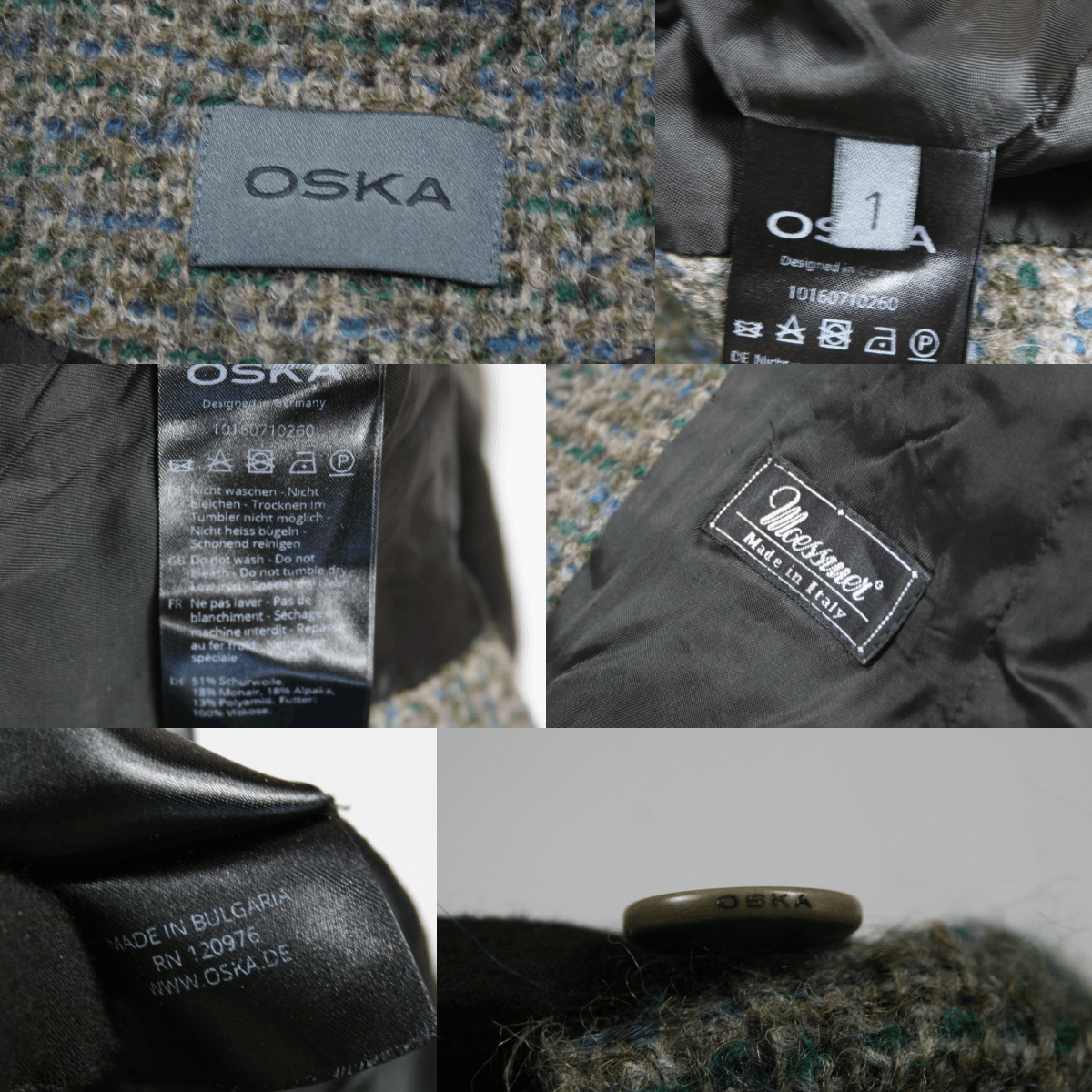 OSKA Wool Mohair Overcoat Size S / US 4 / IT 40 - 9 Thumbnail