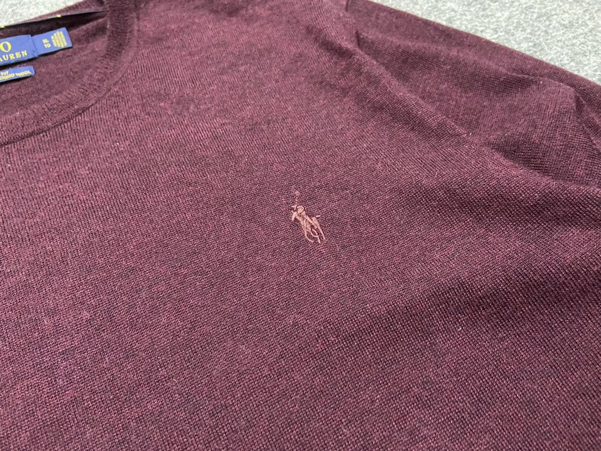 Polo Ralph Lauren Polo Ralph Lauren Merino Wool Crev neck pullover Size US XL / EU 56 / 4 - 5 Thumbnail