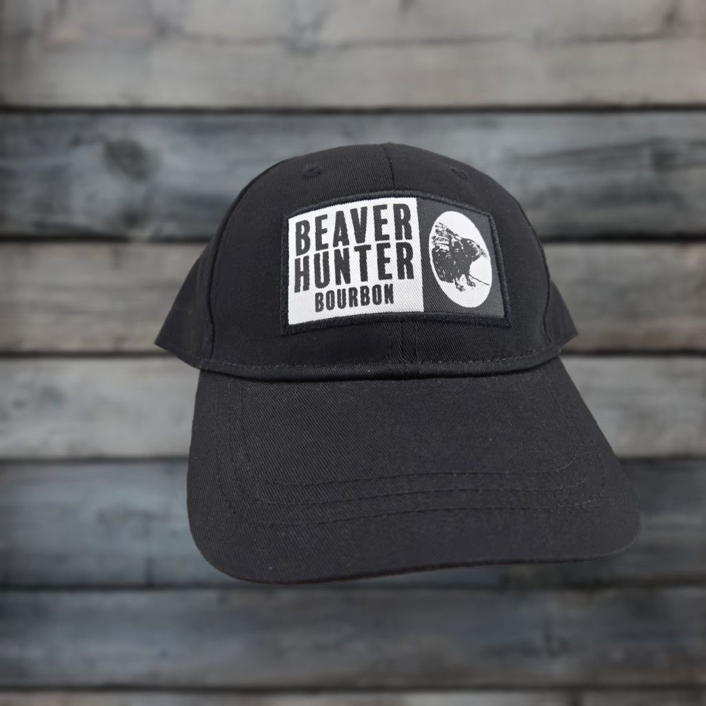 Hunter Beaver Hunter Bourbon Ball Cap Truckers Hat Adjustable Snapback Black Hat Men Baseball Cap Size ONE SIZE - 1 Thumbnail