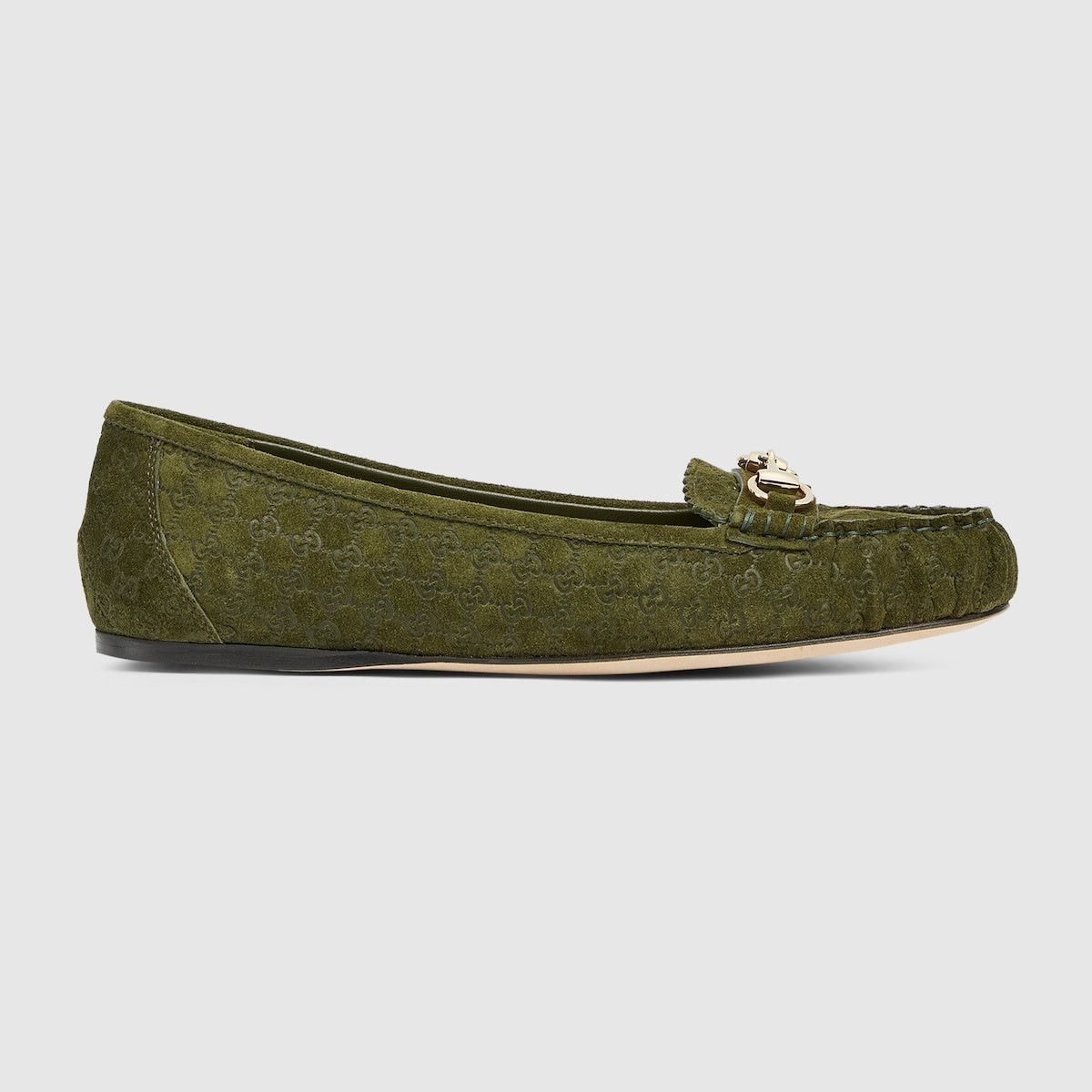 Gucci Gucci Horsebit GG Ballet Flats SIZE 40 Size ONE SIZE - 1 Thumbnail