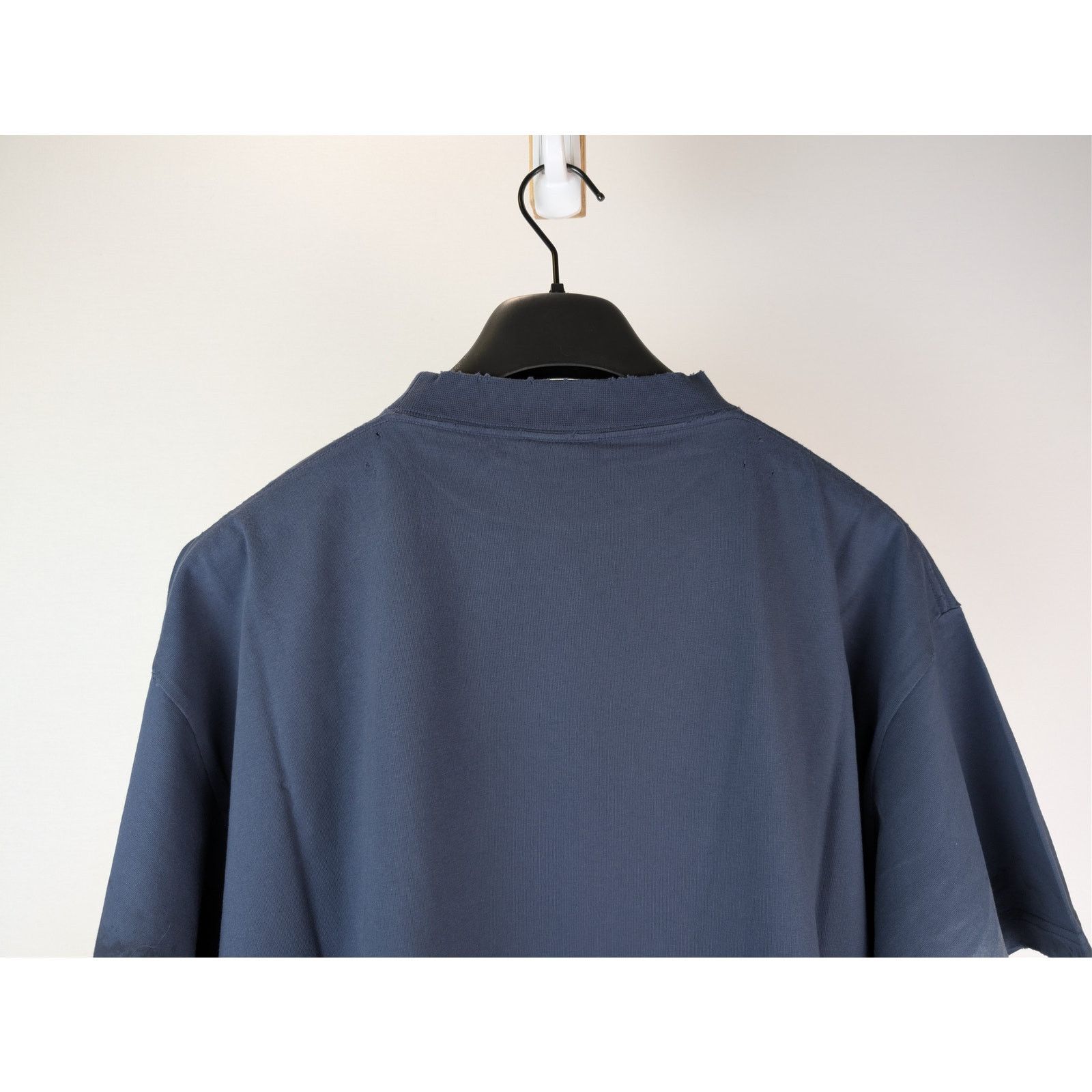 Balenciaga o1rshd1 Q:2 / 3B Stencil Oversized Vintage Jersey T-Shirt Size US L / EU 52-54 / 3 - 11 Thumbnail