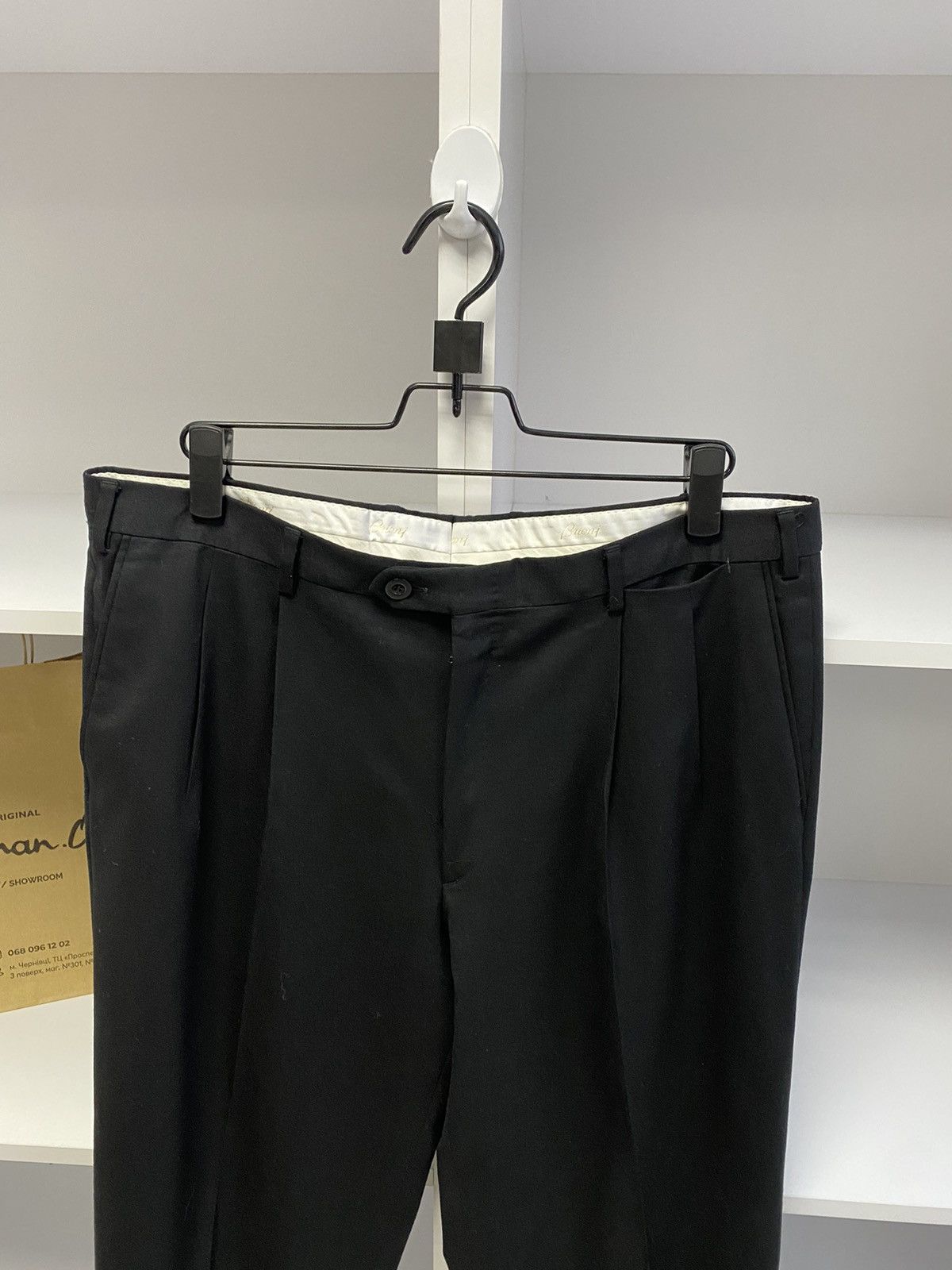 Brioni × Designer × Vintage Vintage Brioni Luxury Old Money Style Pants Size US 34 / EU 50 - 7 Thumbnail