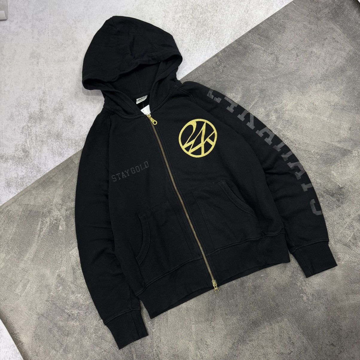 Japanese Brand 24 karats stay gold fullzip hooded black Size US L / EU 52-54 / 3 - 2 Thumbnail
