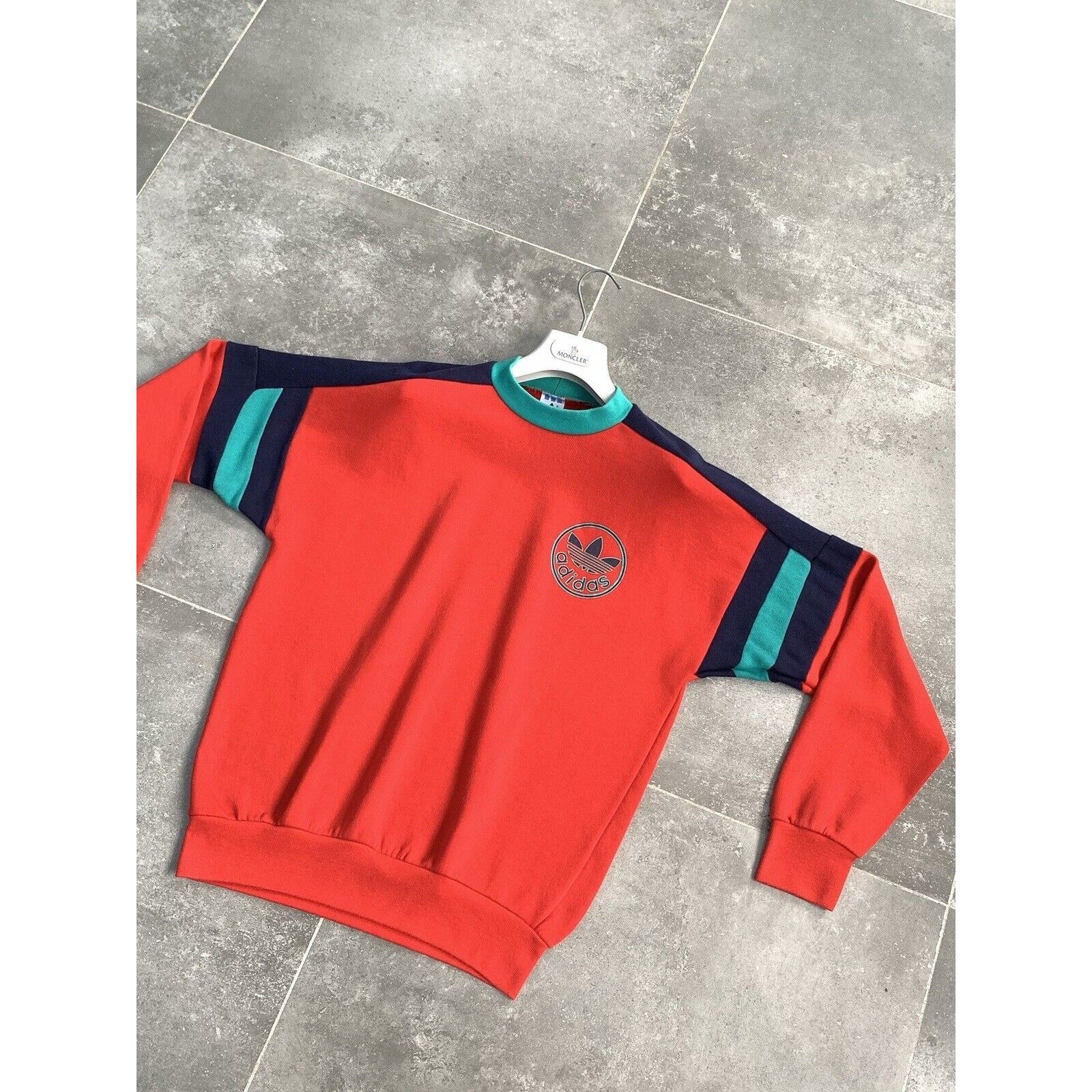 Adidas × Vintage Men's ADIDAS ORIGINALS Sweatshirt 80s Pullover Jumper SZ S Size US S / EU 44-46 / 1 - 2 Thumbnail