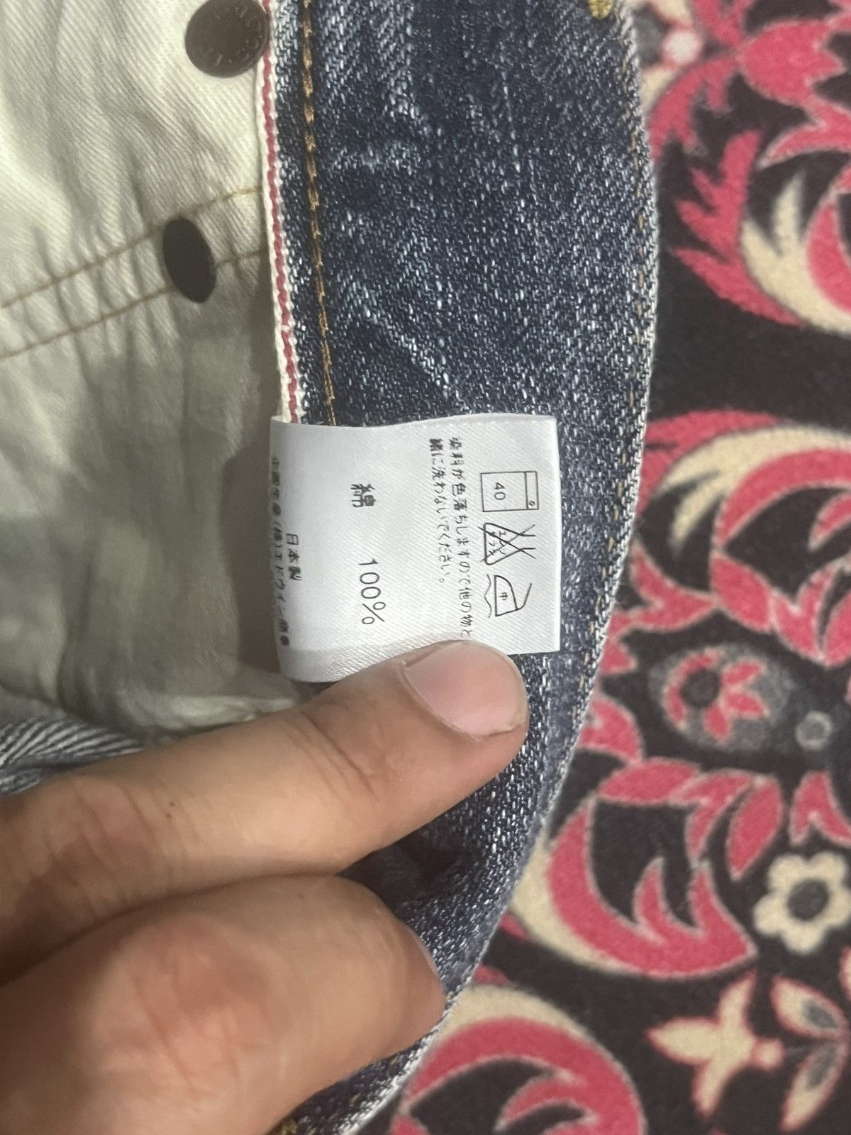 Vintage Vintage Japanese Brand Edwin 505 Half Selvedge Blue Jeans Size US 32 / EU 48 - 22 Thumbnail