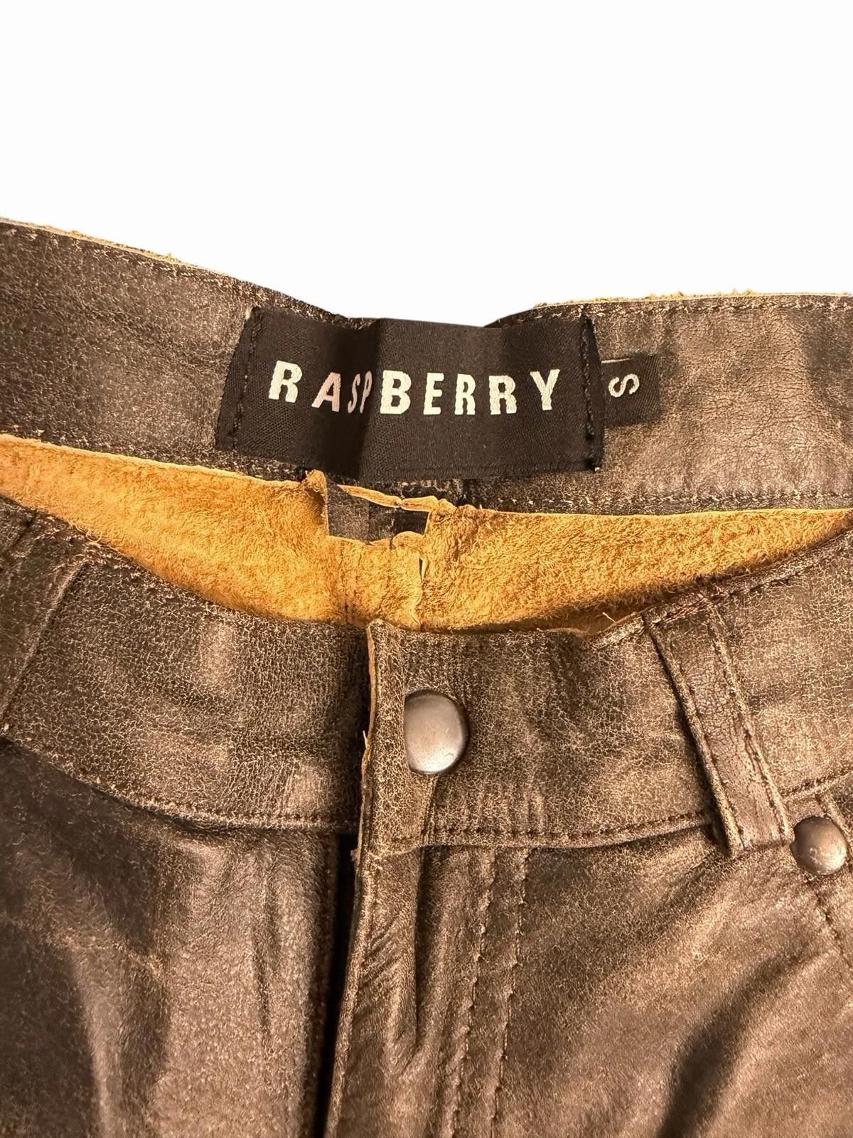 Other GV Gallery Raspberry Hills RUSTED CHOCOLATE LEATHER SHORTS Size US 30 / EU 46 - 3 Thumbnail