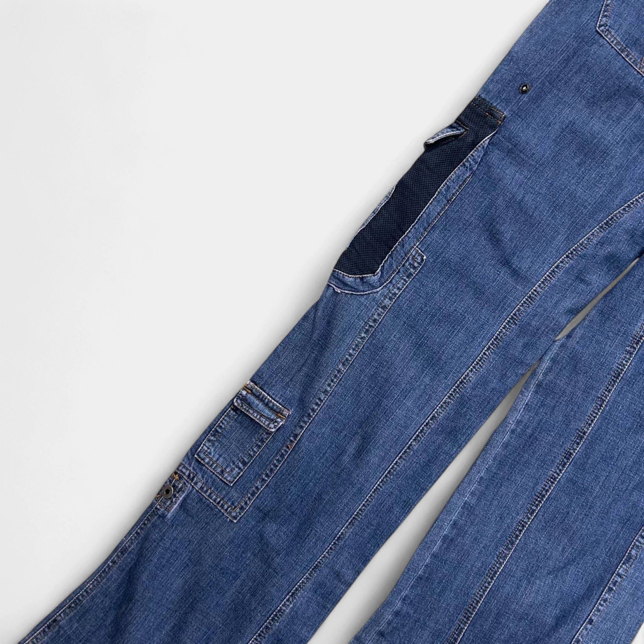 Dolce & Gabbana Dolce & Gabbana Cargo Blue Denim Pants Size US 33 - 7 Thumbnail