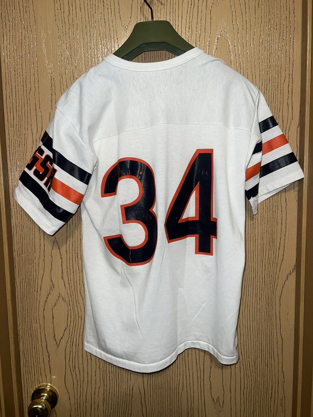 Vintage Vintage Rawlings Walter Payton #34 Jersey Sz L Size US L / EU 52-54 / 3 - 3 Thumbnail