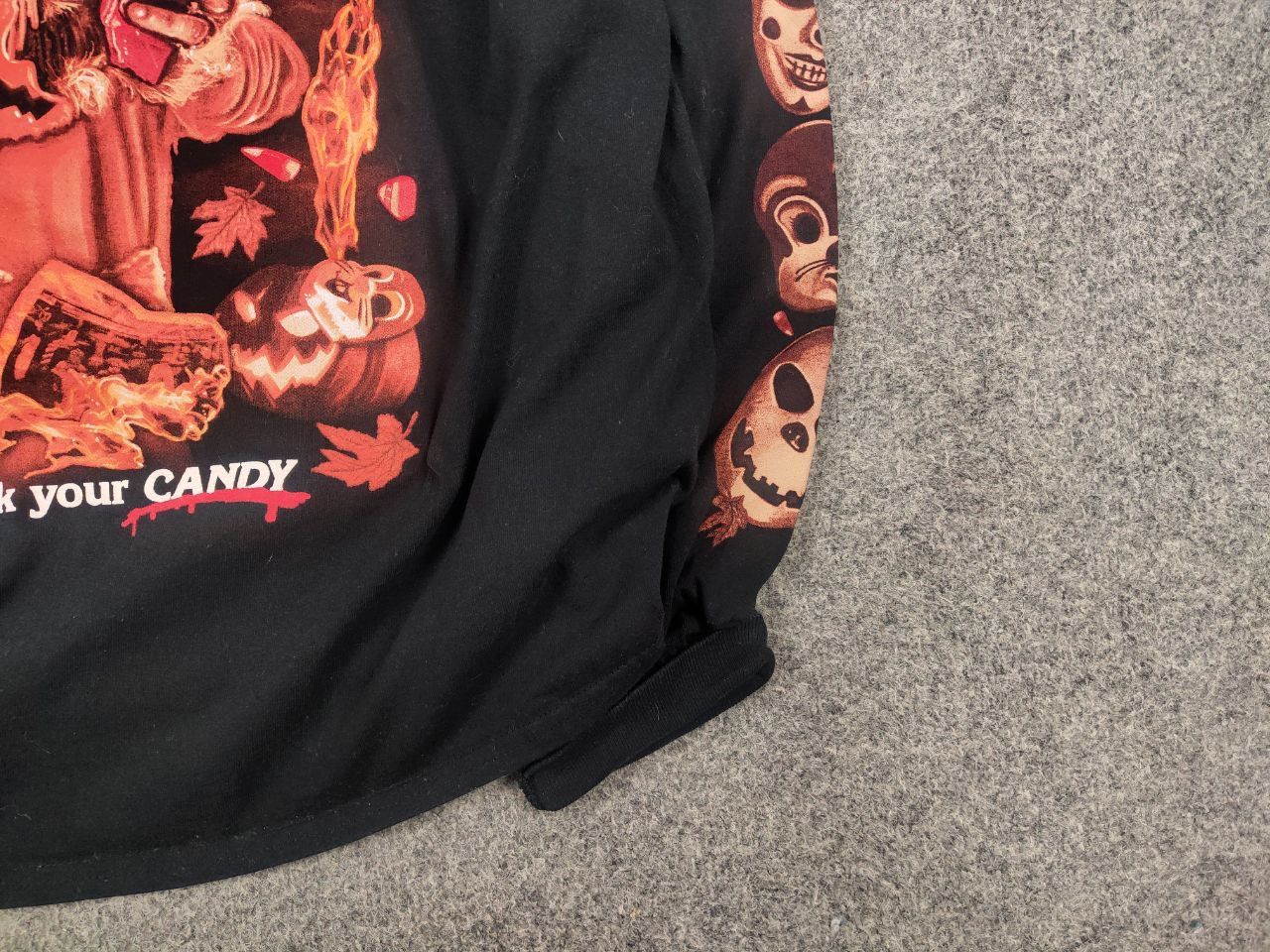 Vintage Trick R Treat Hell on Shirt Logo Long sleeve Vintage Style Size US XL / EU 56 / 4 - 6 Thumbnail