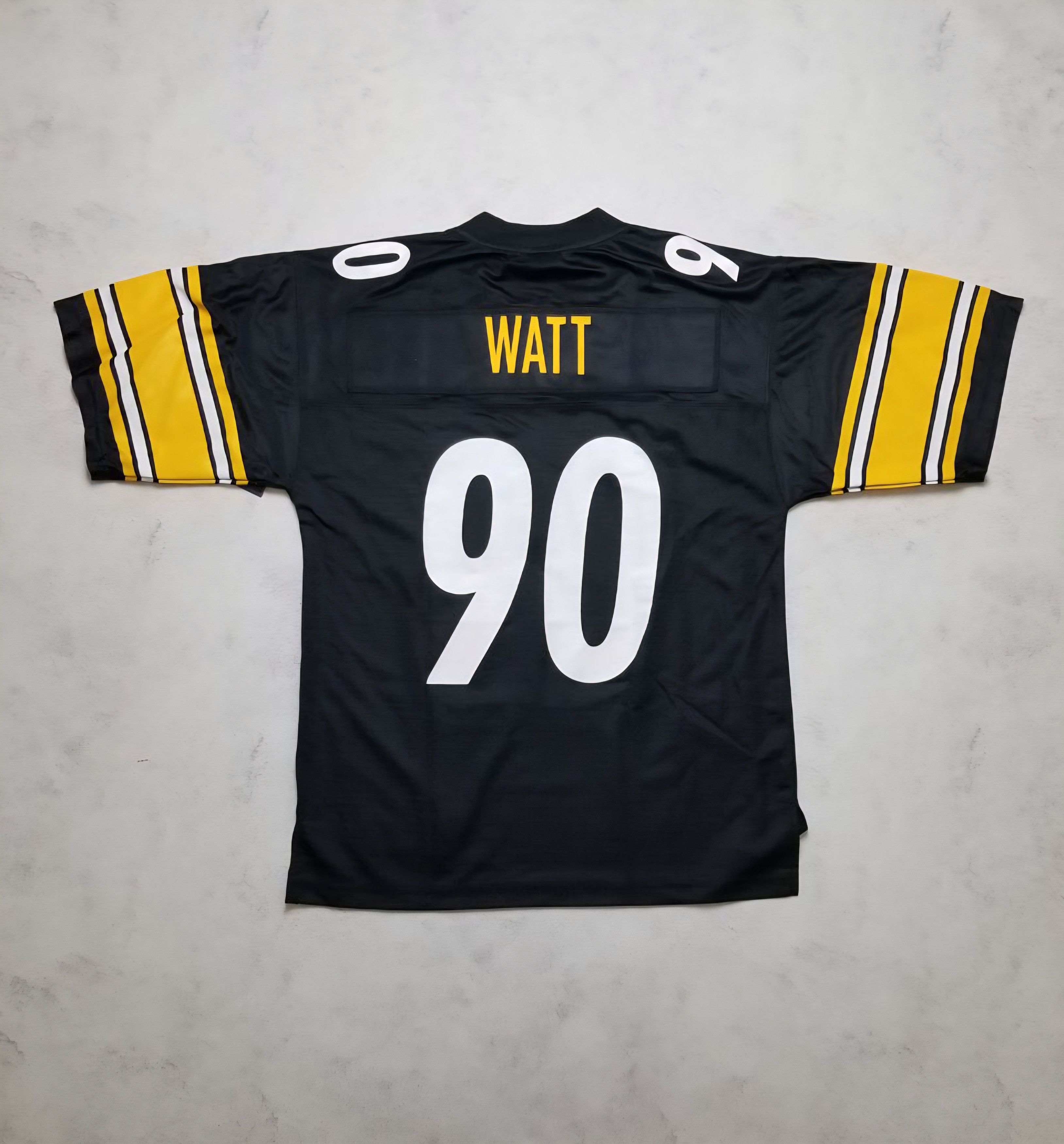 Pro Line FANATICS Pittsburgh Steelers #90 T.J. Watt Home Jersey Size US M / EU 48-50 / 2 - 2 Thumbnail