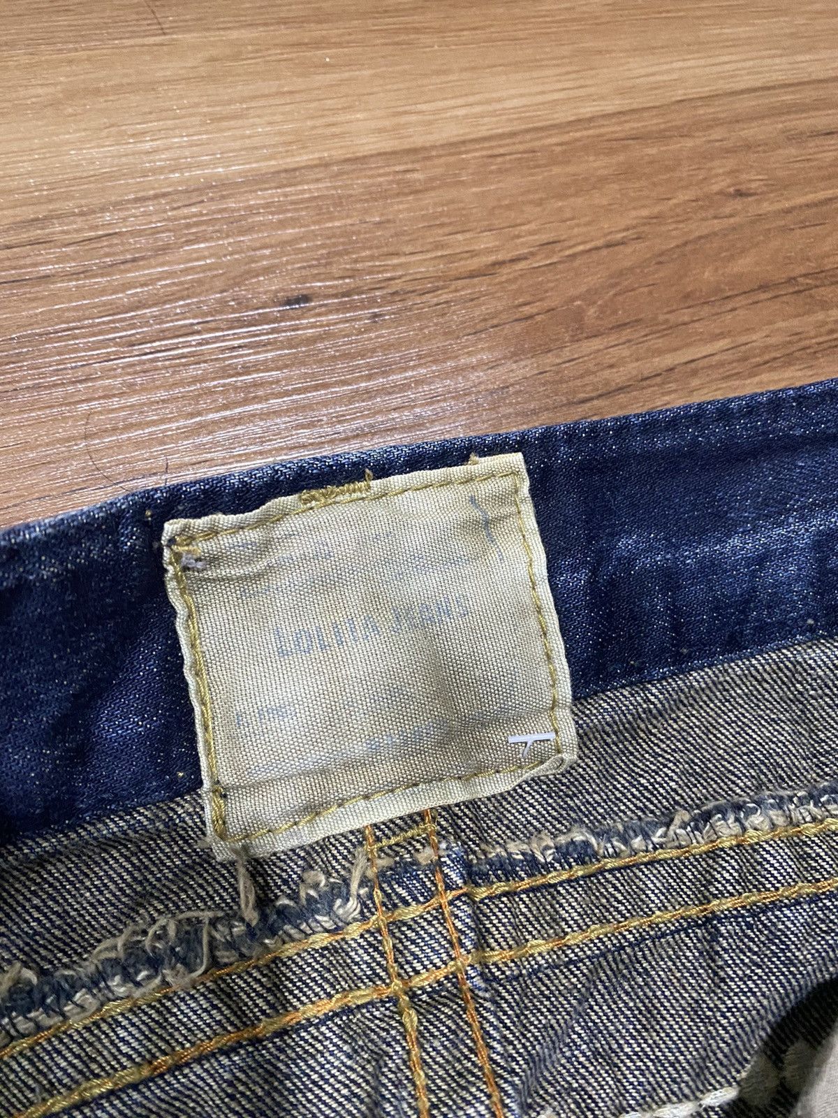 Vintage Vintage Lolita Distress Denim Jeans Size US 32 / EU 48 - 11 Thumbnail