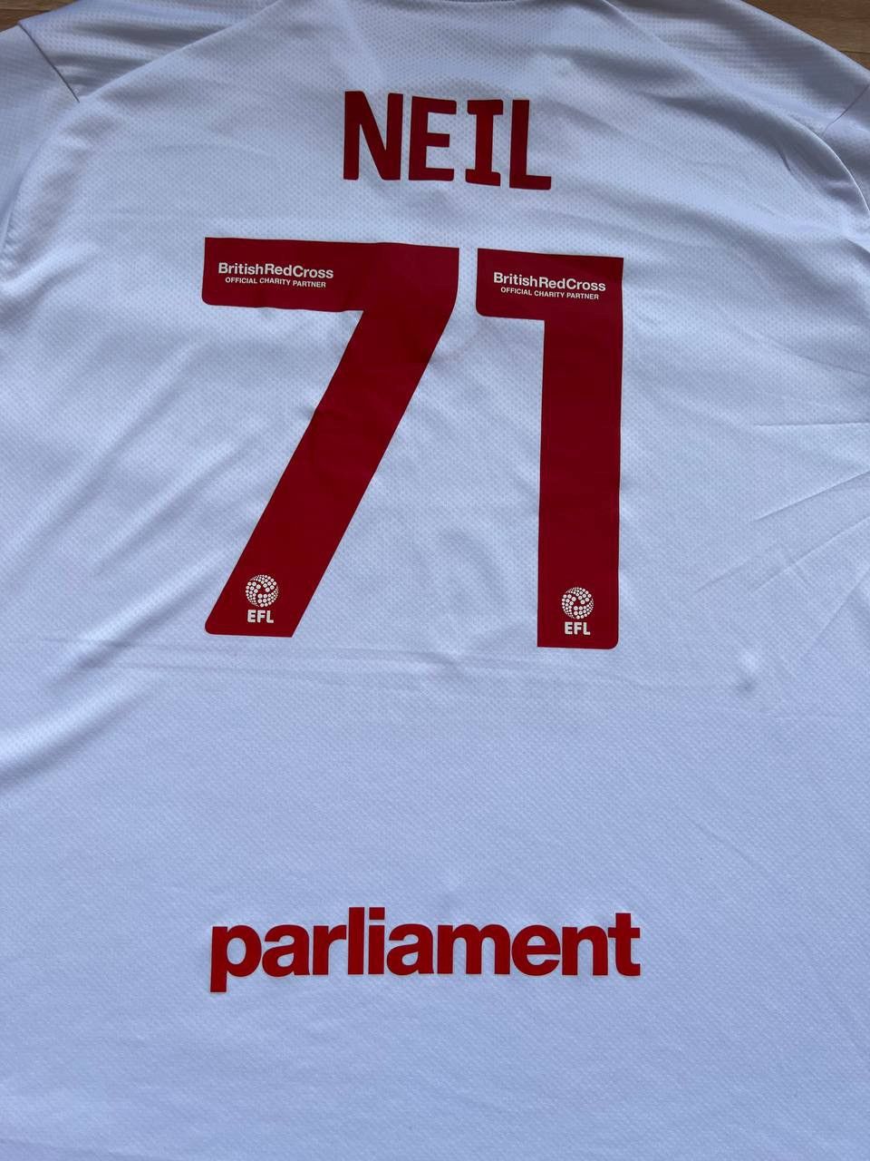 Puma 2023 BARNSLEY FC #71 NEIL AWAY SOCCER JERSEY FOOTBALL SHIRT Size US XXL / EU 58 / 5 - 13 Thumbnail