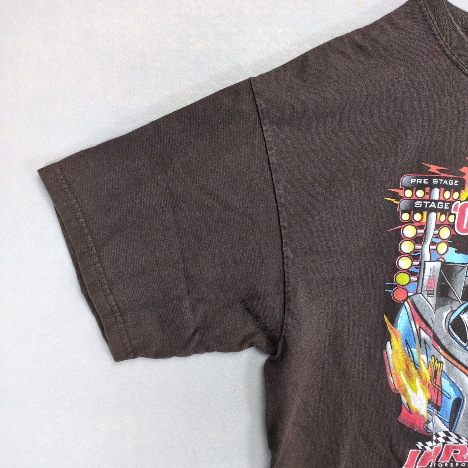 Gildan Rockingham Dragway NC 2007 World Finals IHRA Motorsports Tee Size US XL / EU 56 / 4 - 4 Thumbnail