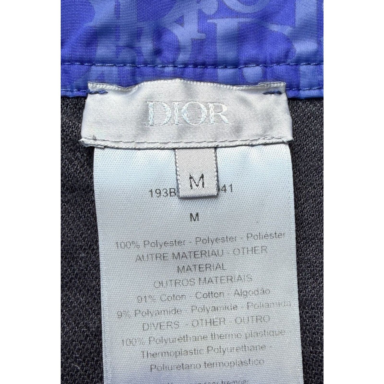Dior Size M - Dior Oblique Logo Monogram Swim Shorts Size US 31 - 3 Thumbnail