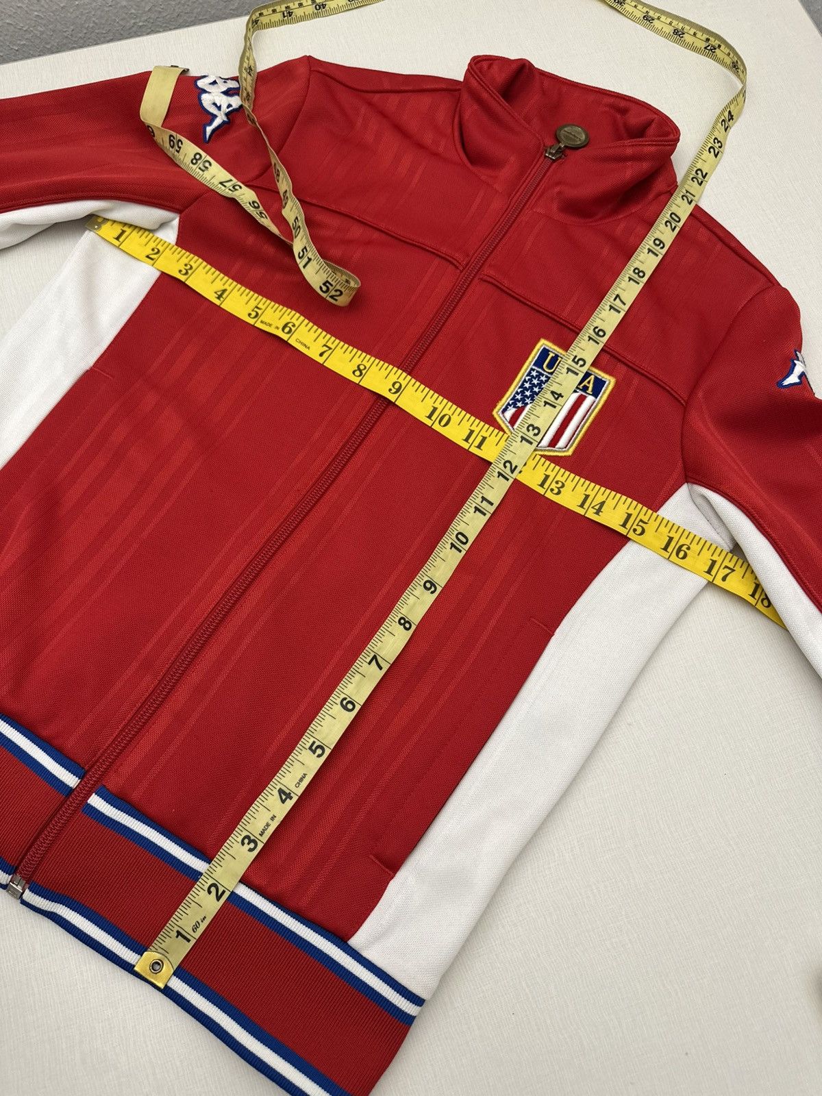Kappa Vintage 90s Kappa USA Track Jacket Fits Adult XXS-XS (17x21) Size US XXS / EU 40 - 8 Thumbnail