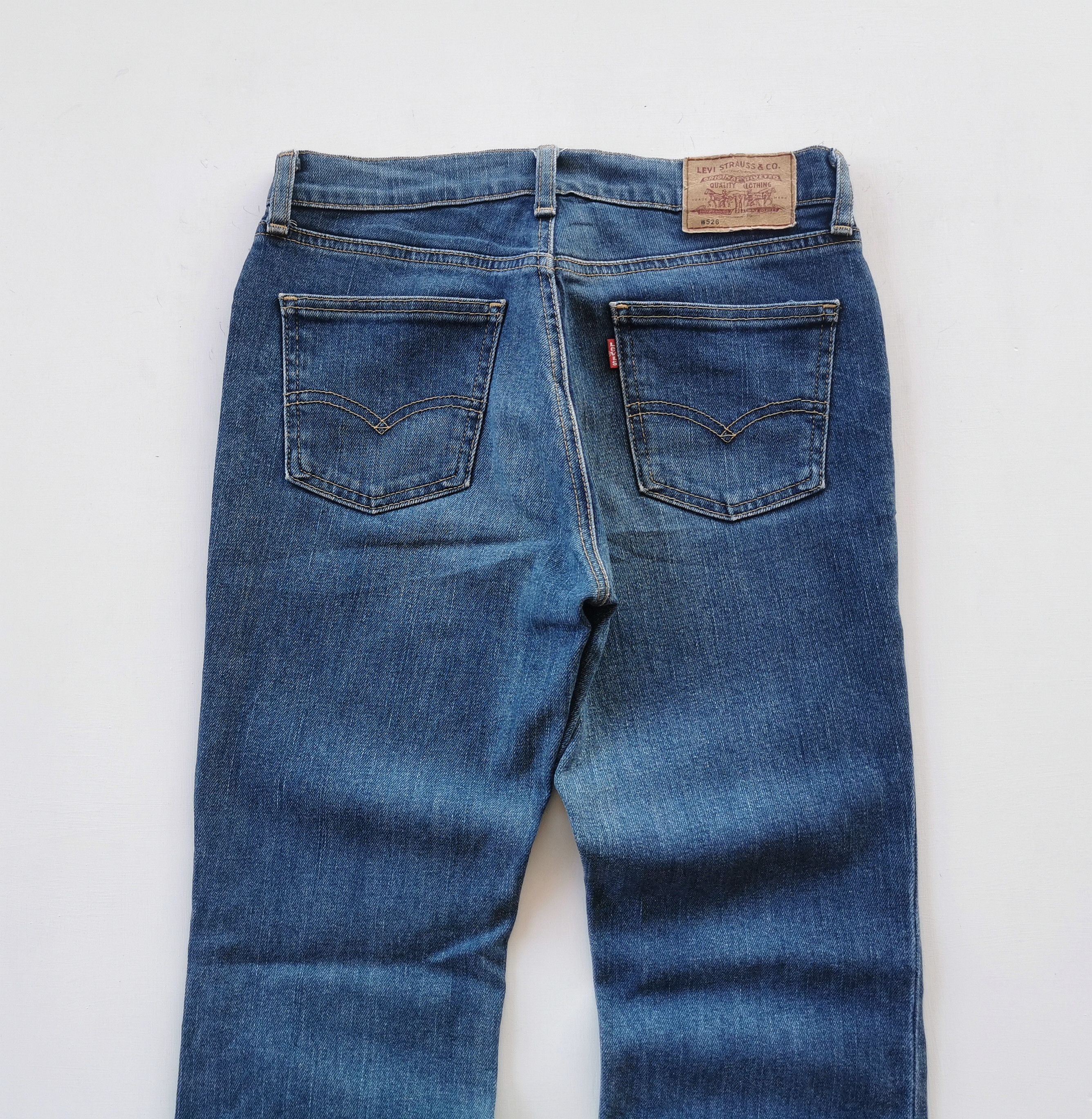 Levi's Levis Vintage 526 Women Bootcuts Flare Jeans Authentic Size 30" / US 8 / IT 44 - 10 Thumbnail