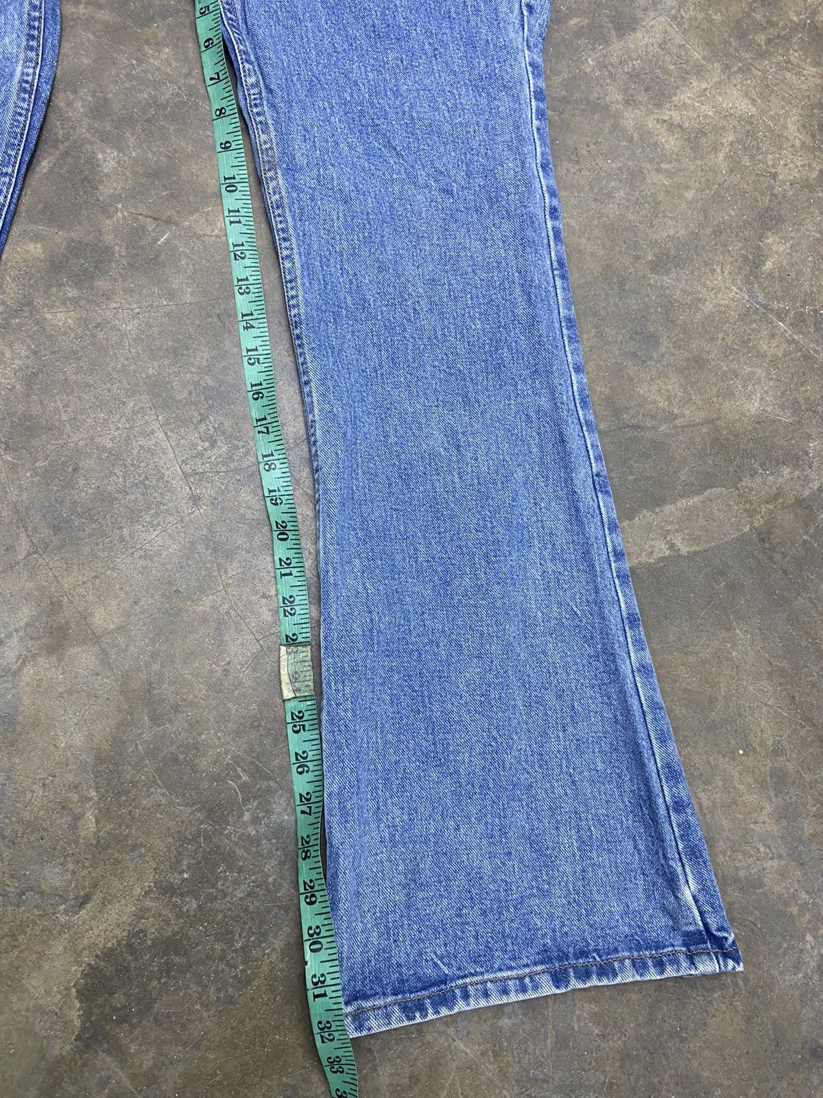 If Six Was Nine 🔥 Canyon River Blues flare jeans Size US 33 - 17 Thumbnail