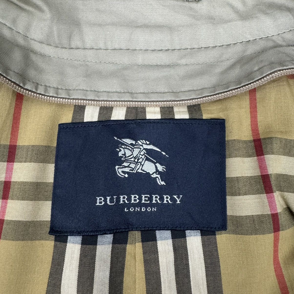 Burberry 🔥BURBERRY LONDON NOVA CHECK TRENCH COAT JACKET Size US L / EU 52-54 / 3 - 11 Thumbnail
