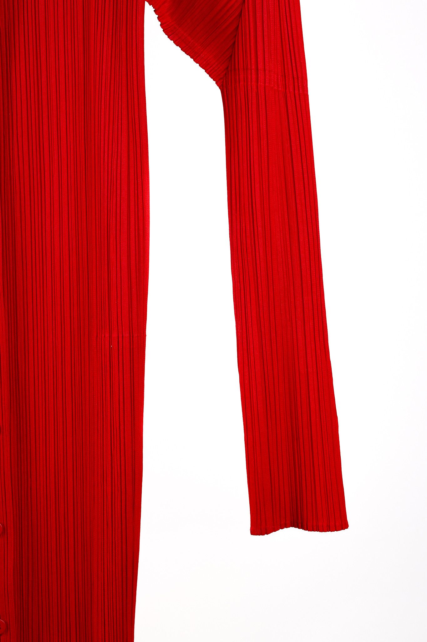 Pleats Please Issey Miyake Issey Miyake Pleats Please Pleated Long Buttoned Shirt Dress Size M / US 6-8 / IT 42-44 - 6 Thumbnail