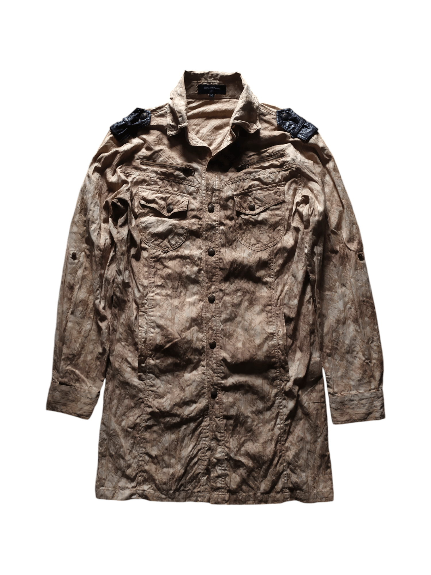 In The Attic × Japanese Brand × Le Grande Bleu (L.G.B.) In The Attic Long Sleeve Shift Size US M / EU 48-50 / 2 - 2 Thumbnail