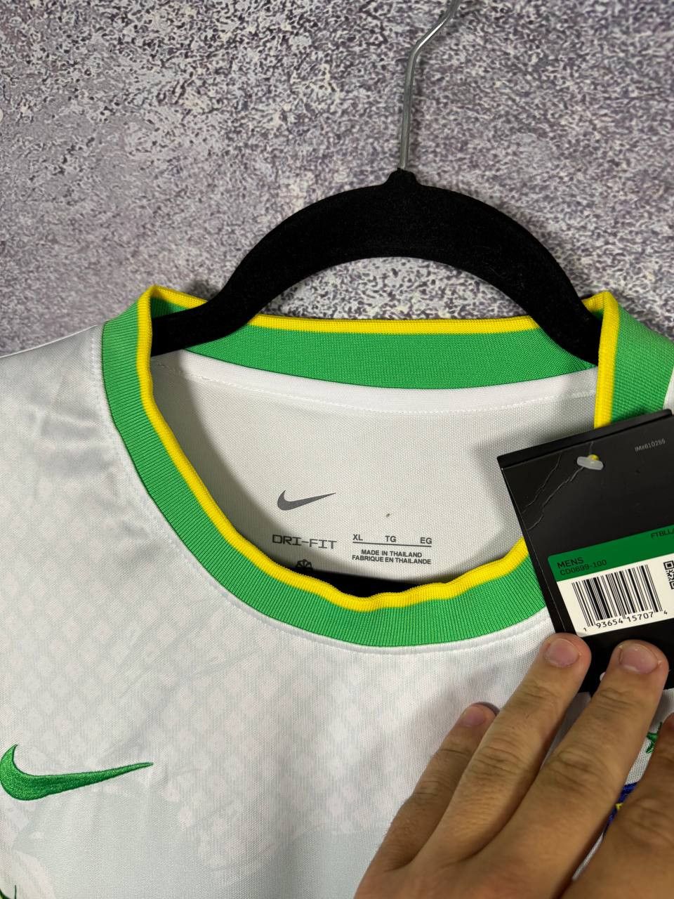 Other Brazil AOP 2024 Fan Training Soccer Jersey Blokcore Size US XL / EU 56 / 4 - 8 Thumbnail