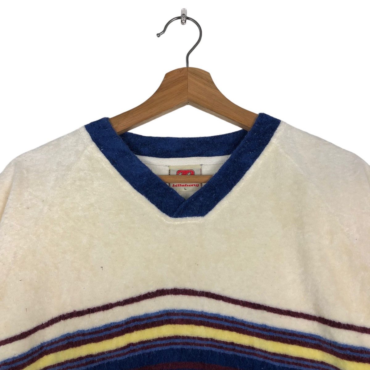 Japanese Brand 🔥Vintage Short Sleeve T-Shirt Fleece Billabong Size US L / EU 52-54 / 3 - 8 Thumbnail
