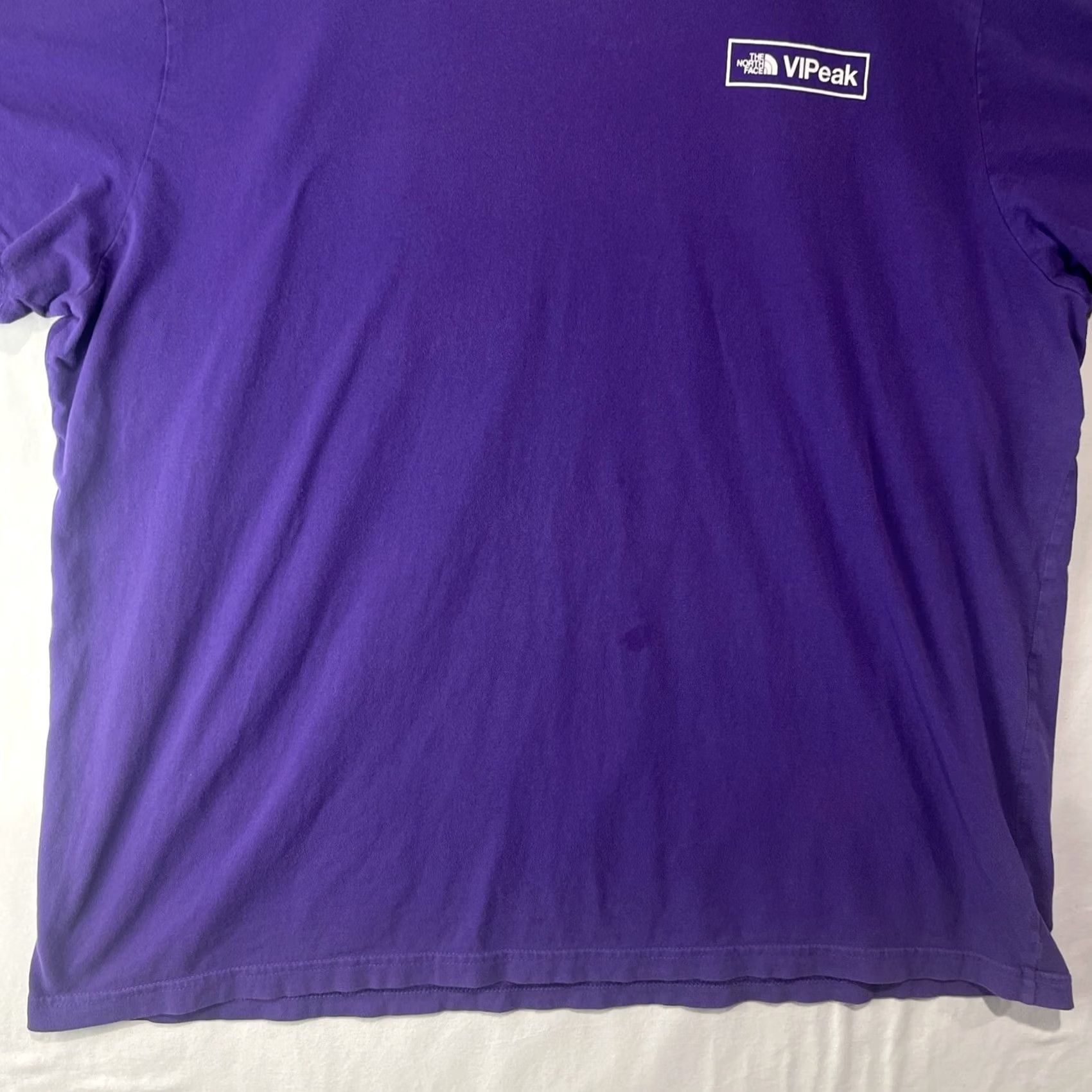 The North Face The North Face VIPeak Graphic T-Shirt Men XXL Purple Cotton Logo Short Sleeve Crew Neck Sportswear Regular Fits Size US XXL / EU 58 / 5 - 3 Thumbnail