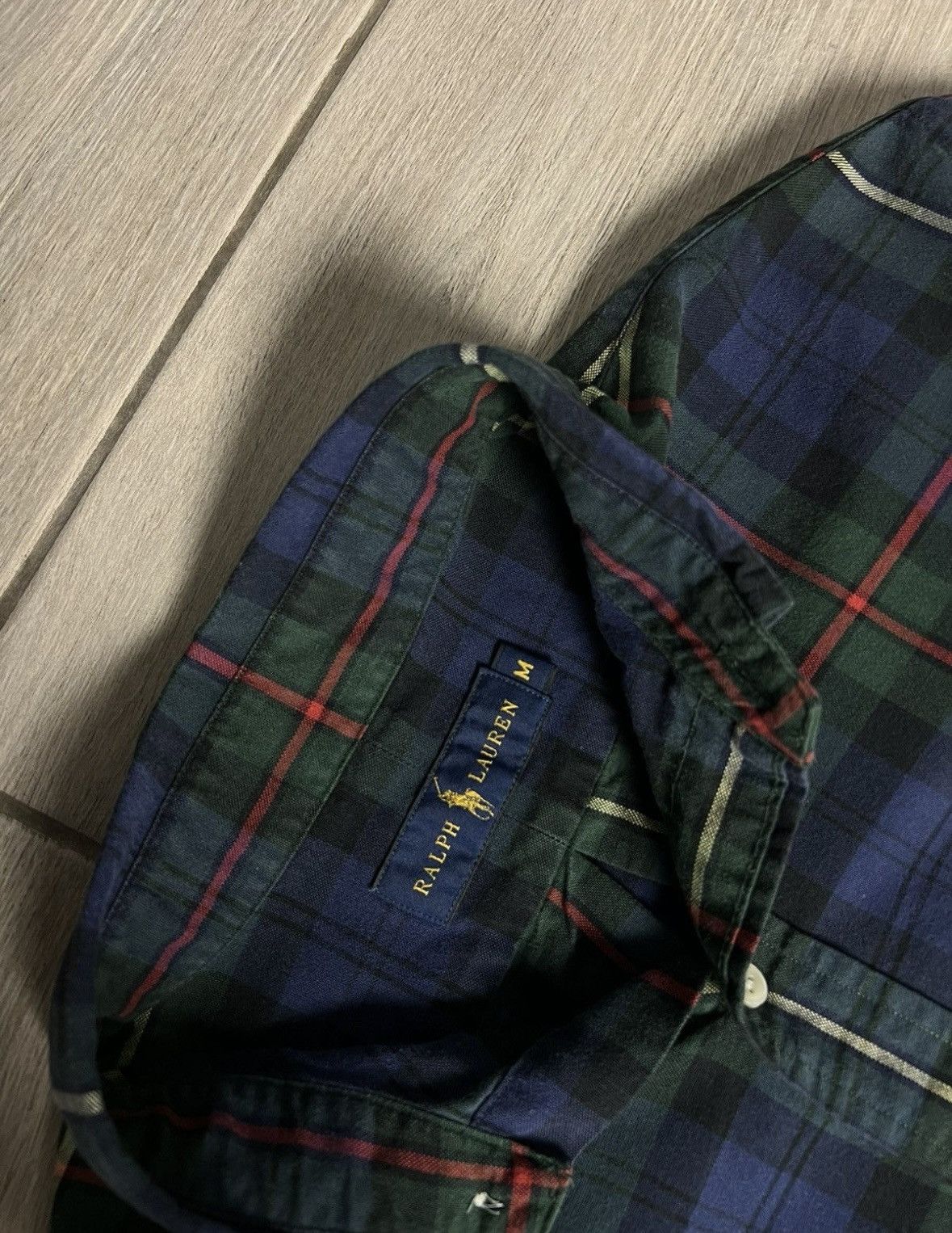 Polo Ralph Lauren RARE RALPH LAUREN LABEL SHIRT BUTTON UP MULTICOLOR Size US M / EU 48-50 / 2 - 10 Thumbnail