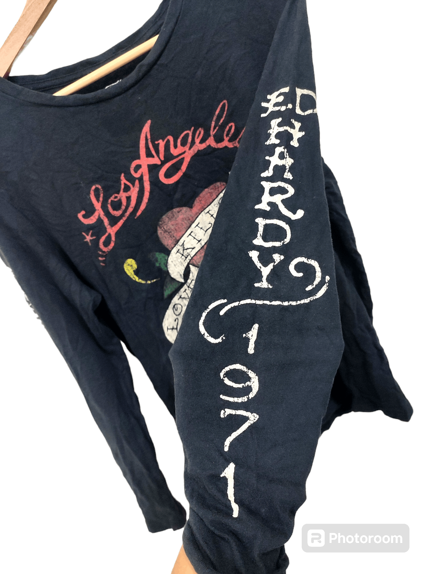 00s Long Sleeve Ed Hardy Tiger Los Angeles