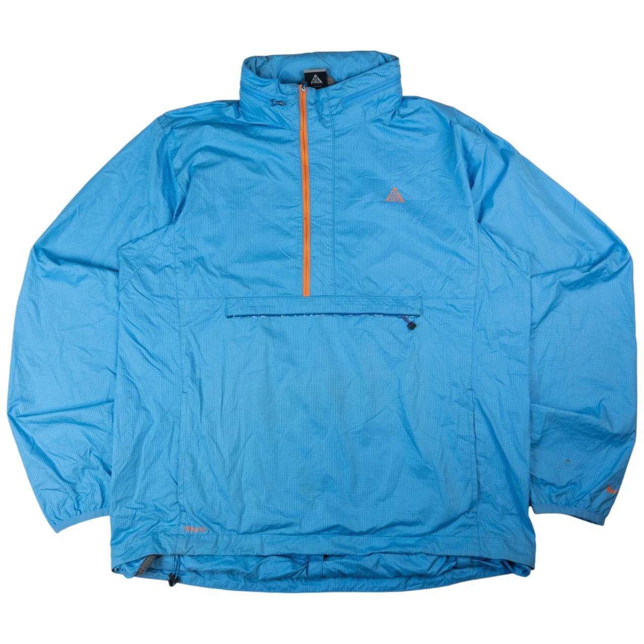 Nike ACG Vintage Nike ACG Adjustable Q Zip Waterproof Jacket Size L Size US L / EU 52-54 / 3 - 1 Thumbnail