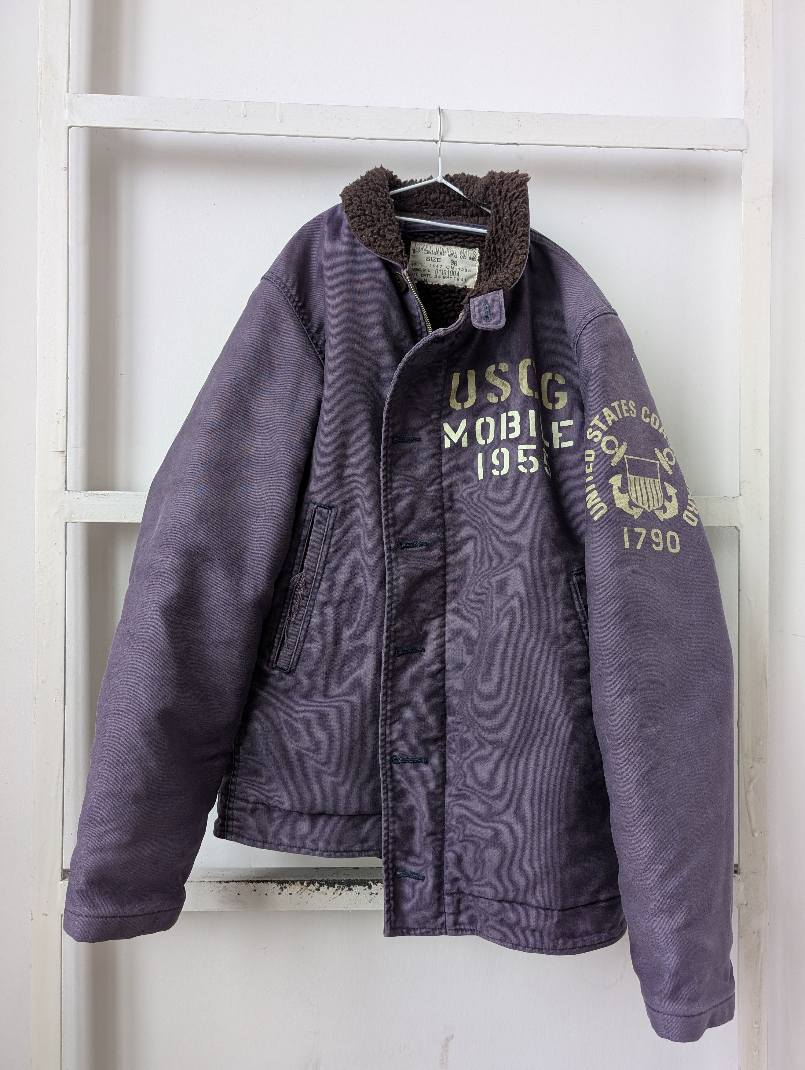 Bootlegers US Coast Guard N1 Deck jacket