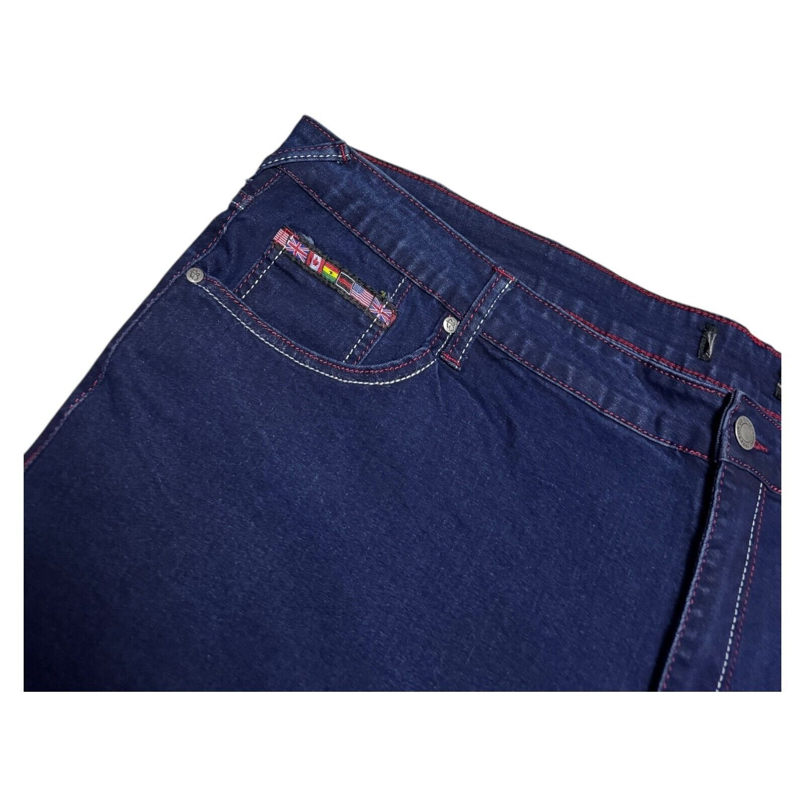 Fubu FUBU Vintage Y2K Designer Streetwear Denim Jeans 48x30 Size US 44 / EU 60 - 6 Thumbnail