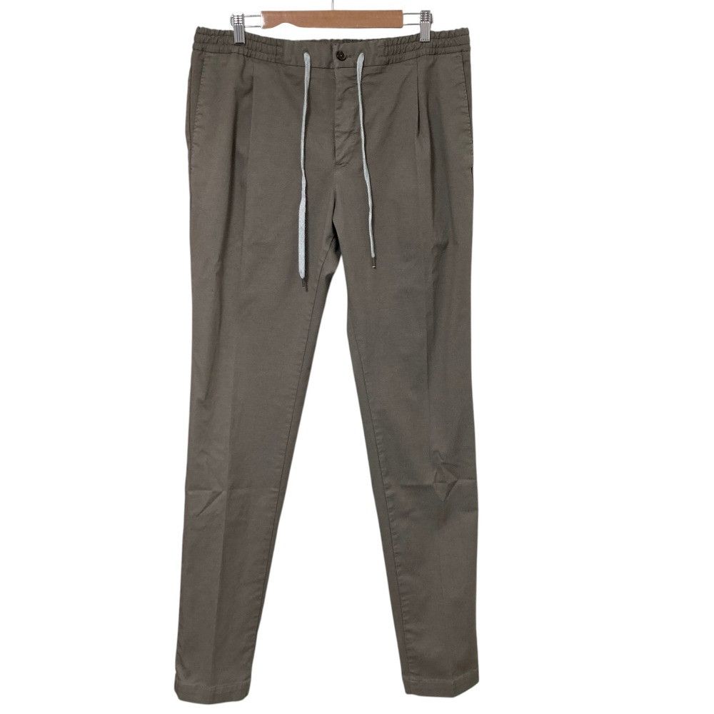 Other Other PT TORINO Easy Tapered Slacks Textile Pants DUTY FREE for USA Size ONE SIZE - 1 Thumbnail