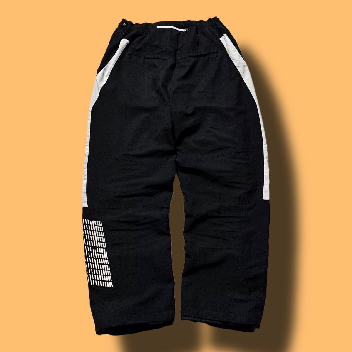 Nike × Vintage 00s Nike Vintage Nylon Airmax Baggy Drill Pants Joggers Y2K Size US 32 / EU 48 - 3 Thumbnail