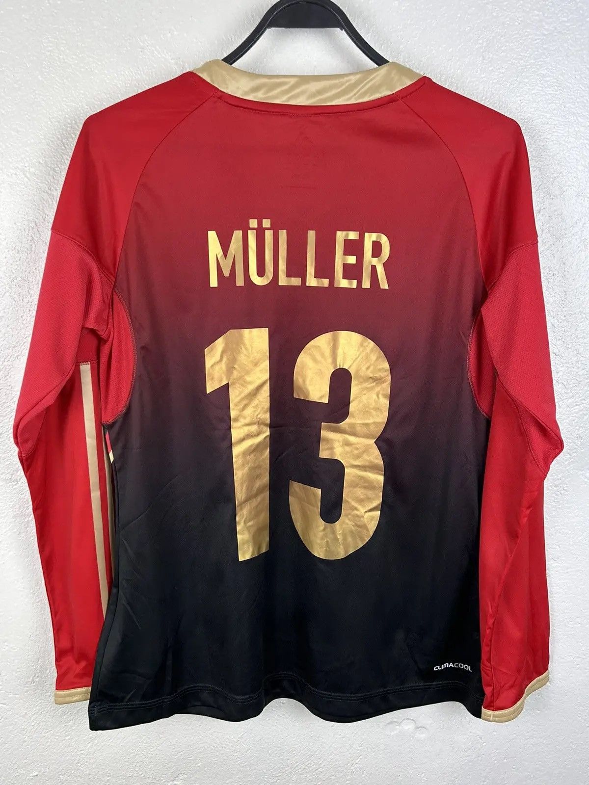 Adidas Germany DFB 2011/12 Women's Player Issue #13 Muller Jersey Size M / US 6-8 / IT 42-44 - 1 Thumbnail